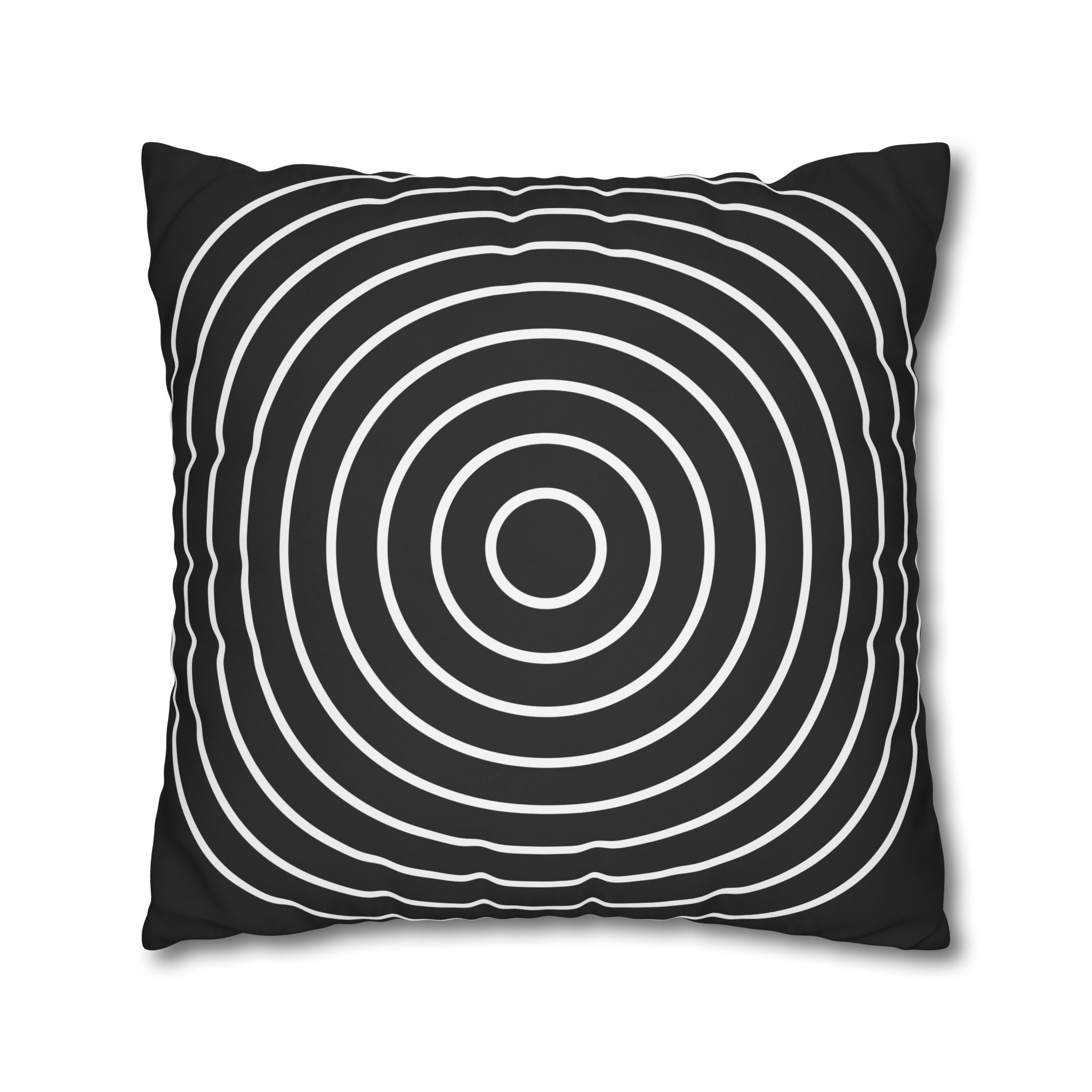 Concentric Circles Hypnotic Pillowcase