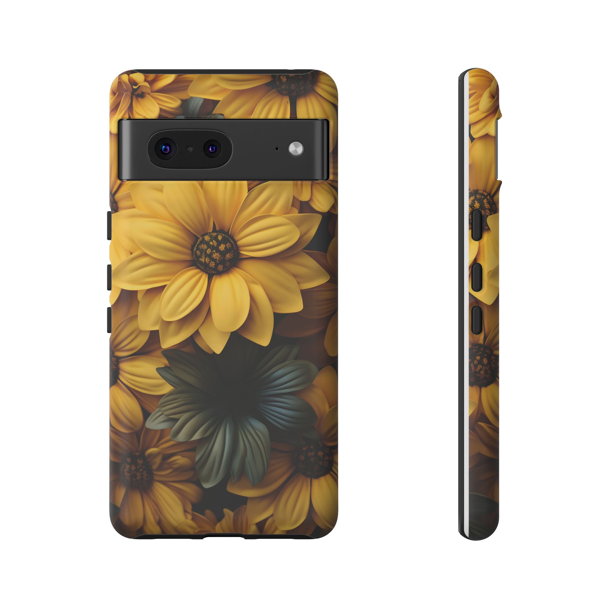 Golden Bloom Google Pixel Case (All Models) - Luxury Phone Cover