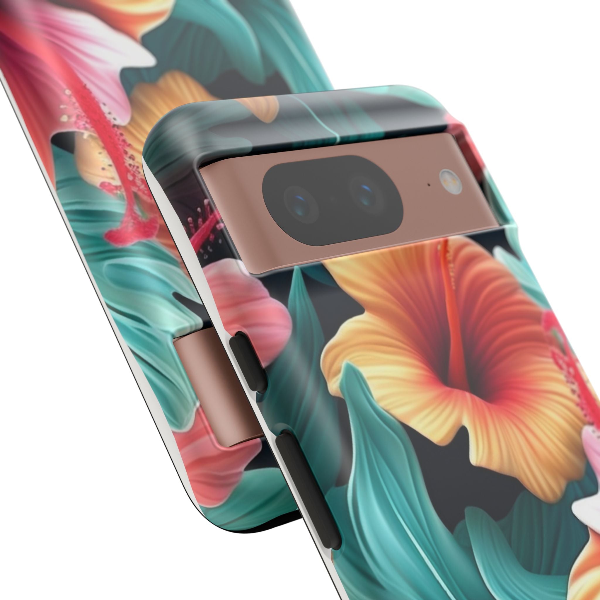 Vibrant Hibiscus Google Pixel Case (All Models)