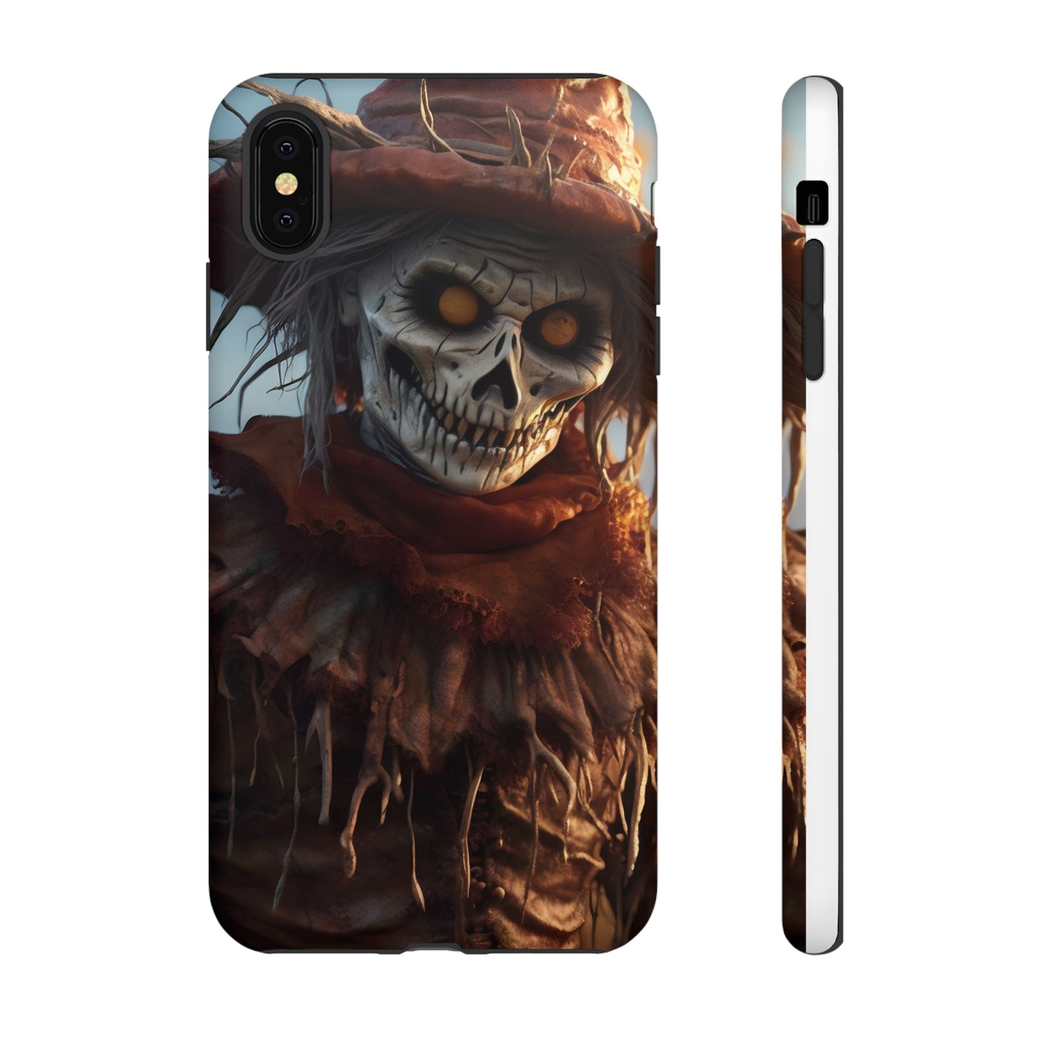 Creepy Scarecrow Hexagon iPhone Case