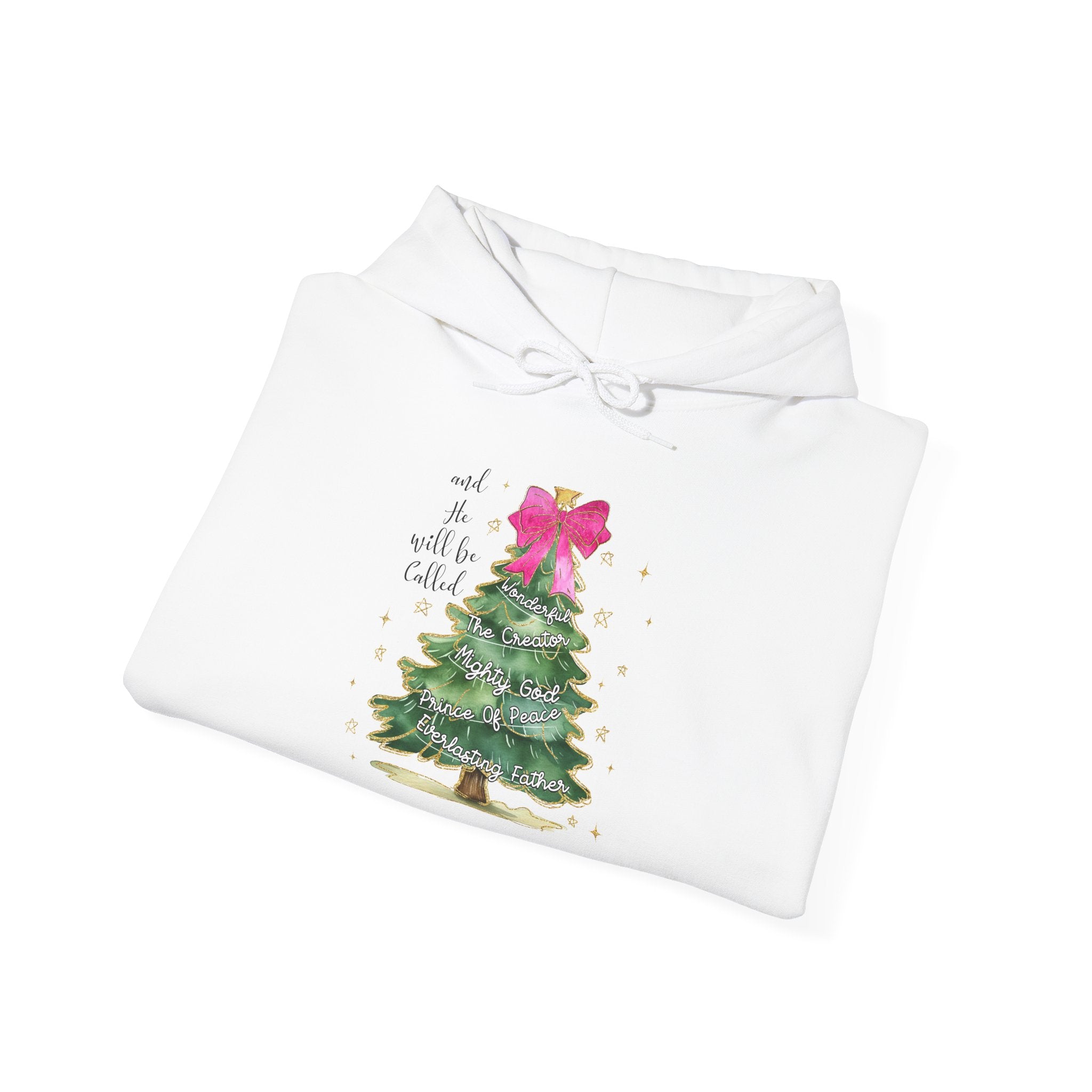 Watercolor Christmas Tree Hoodie