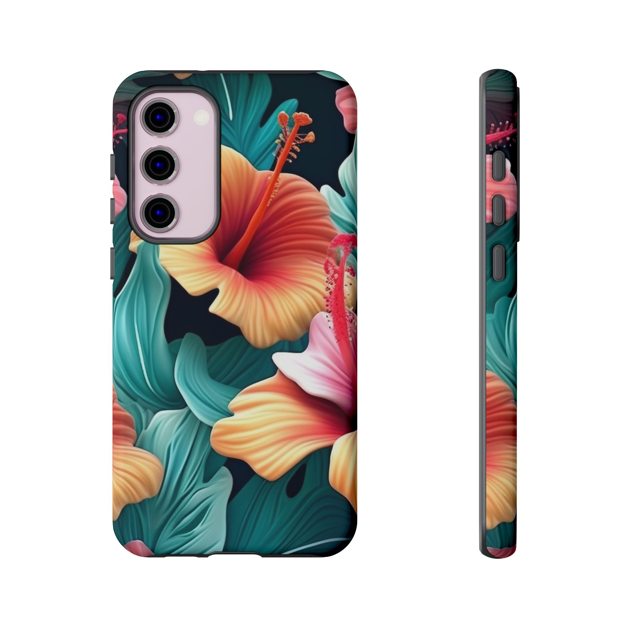 Vibrant Hibiscus Samsung Phone Case