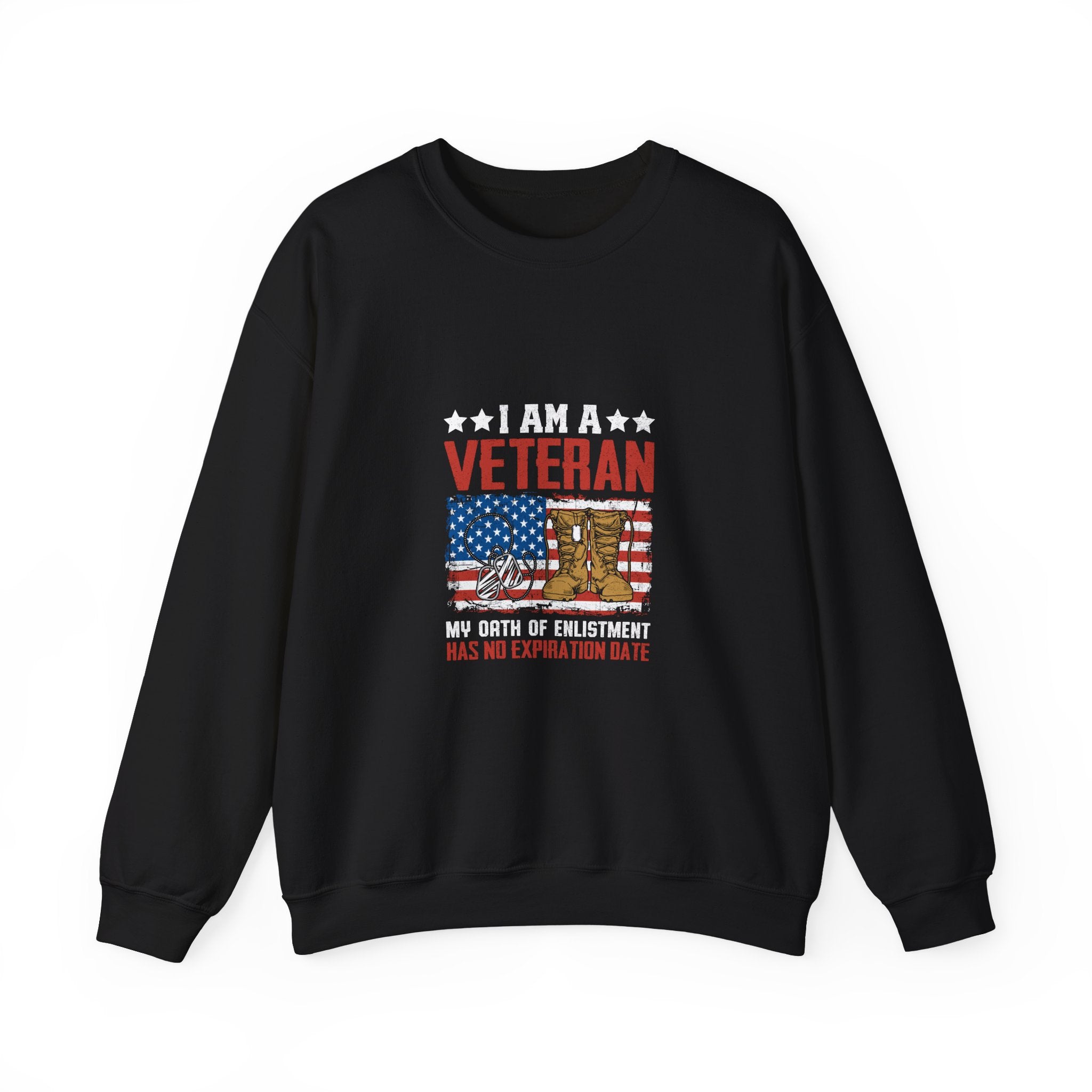 Veteran Sweatshirt: Oath Never Expires