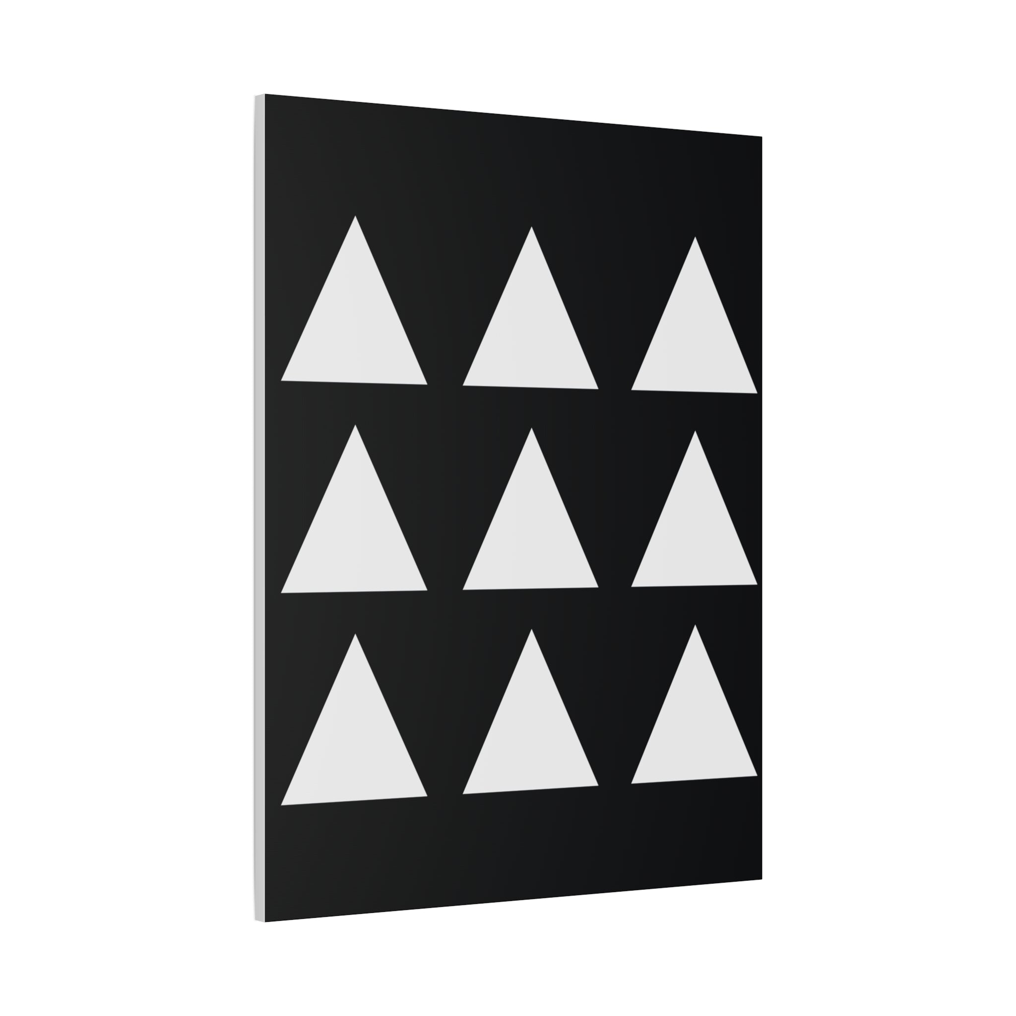 Geometric Triangle Canvas Art - Minimalist