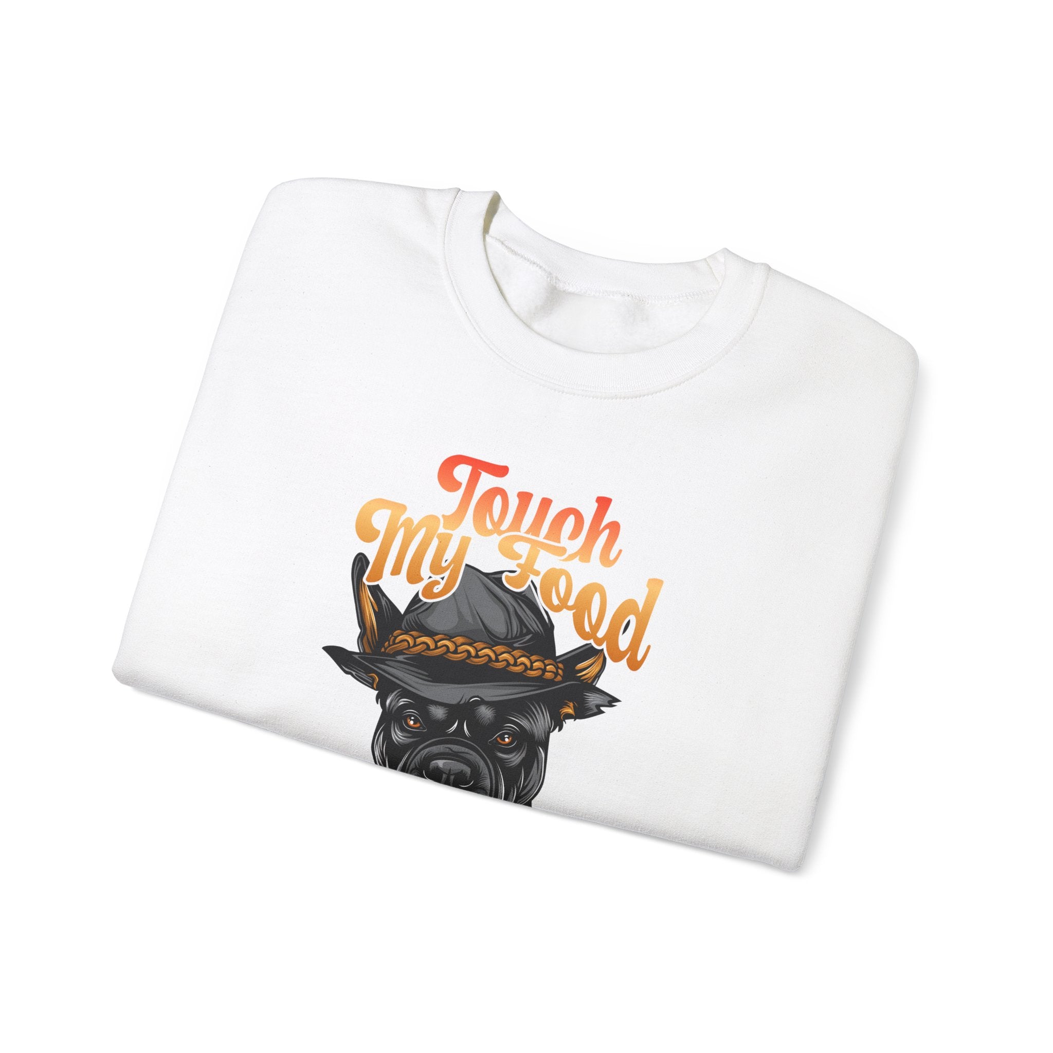 Gangster Dog Sweatshirt - Touch My Food