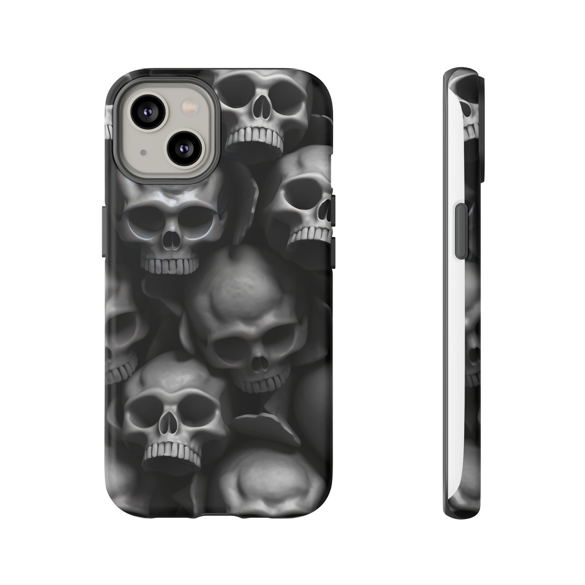 Memento Mori: Hexagon Stone iPhone Case