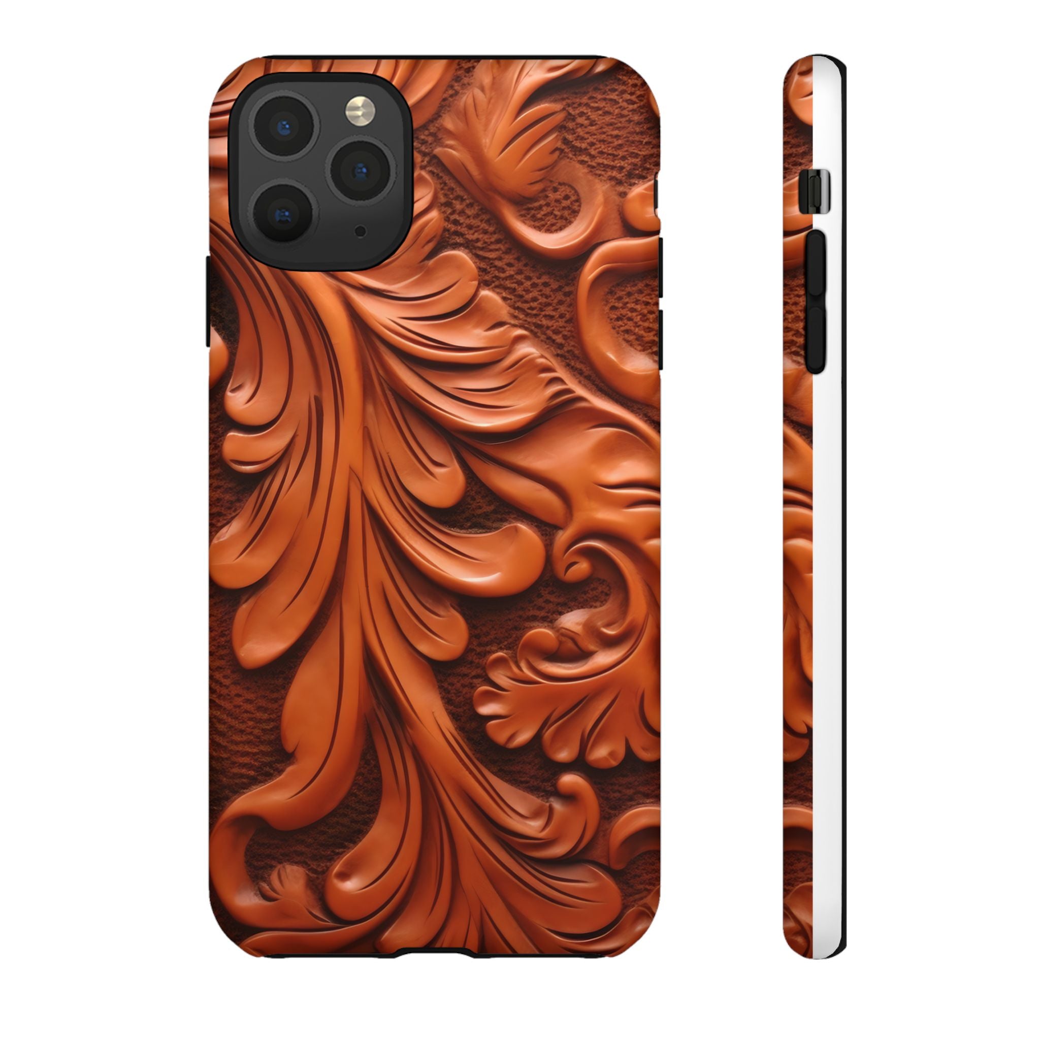 Baroque Acanthus Hexagon iPhone Case