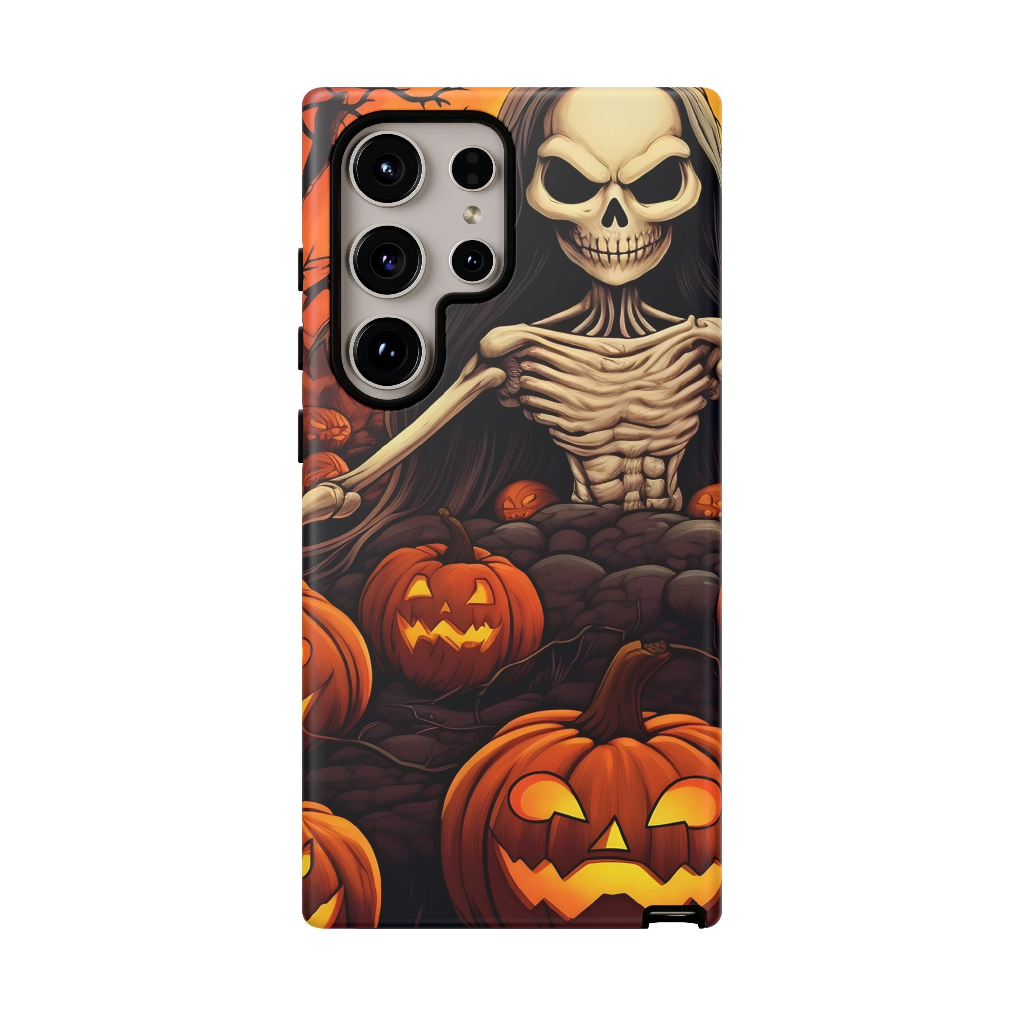 Spooky Skeleton Halloween Samsung Case