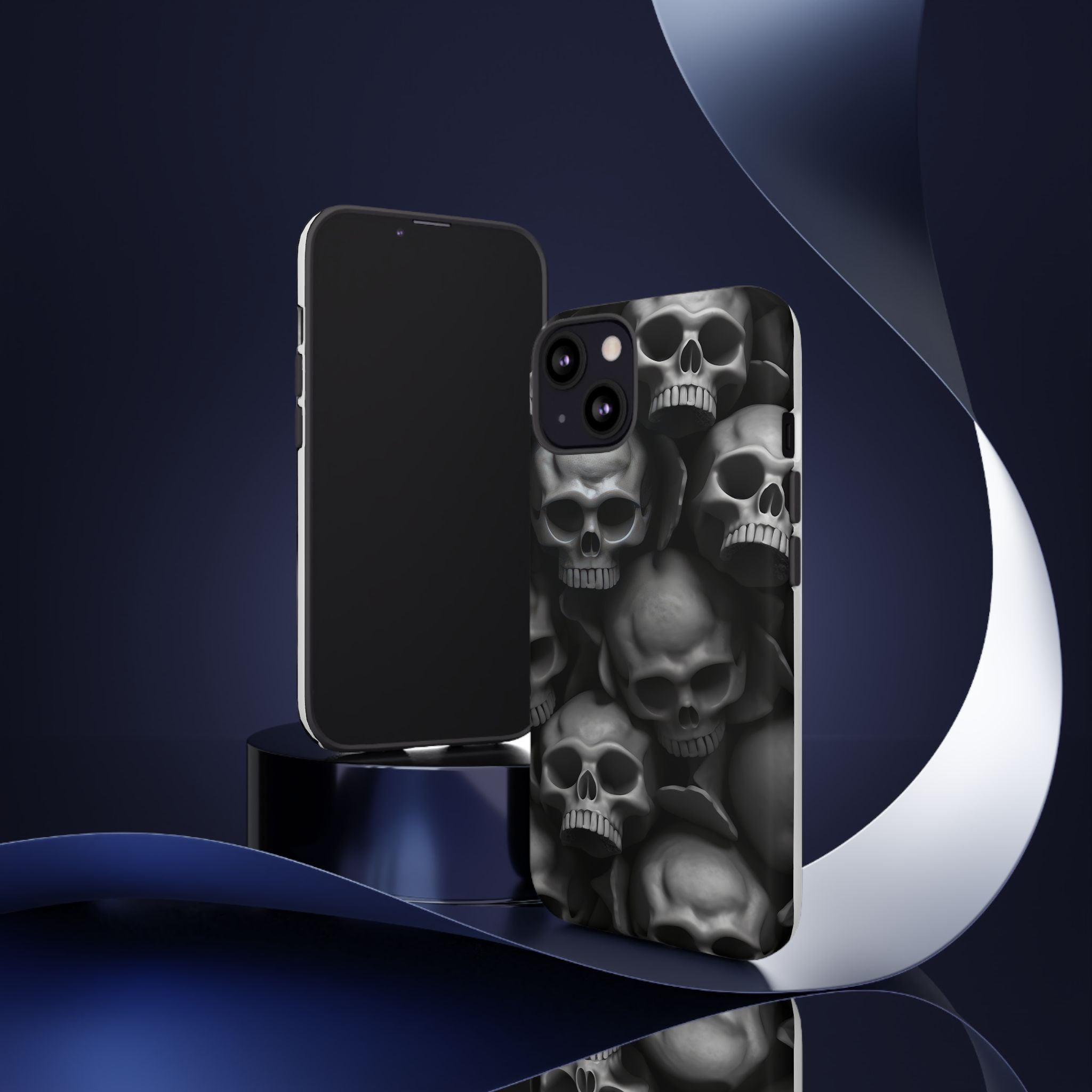 Memento Mori: Hexagon Stone iPhone Case