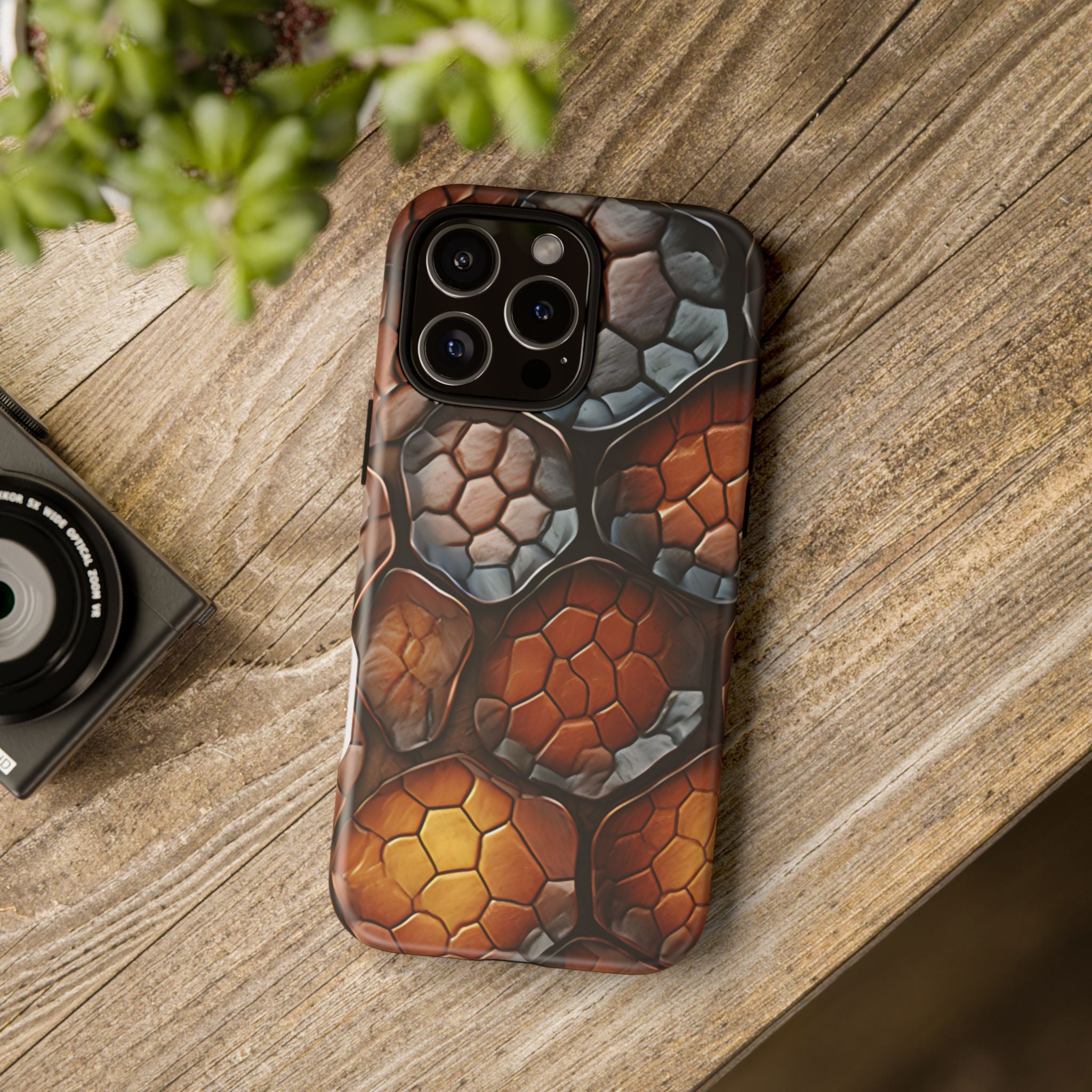 Reptilian Scales iPhone Case - 3D Texture