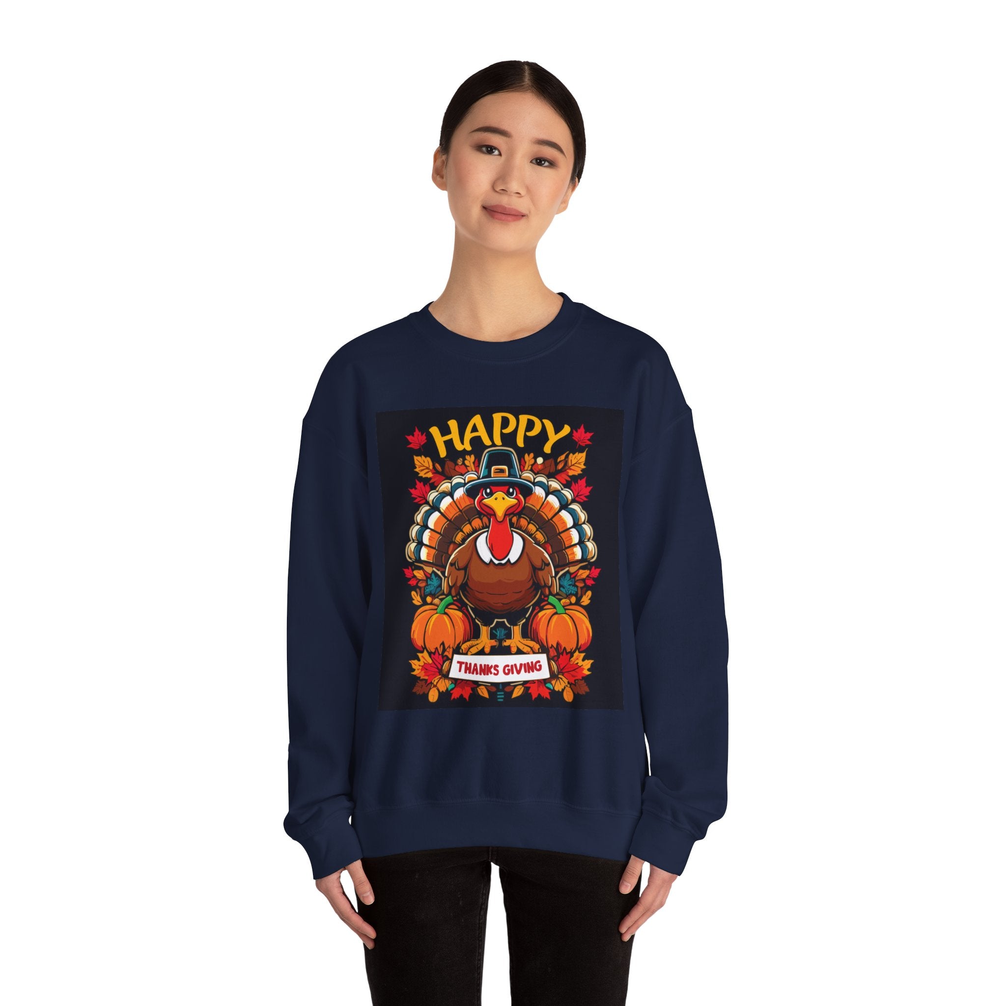 Gobble 'Til You Wobble Turkey Sweatshirt