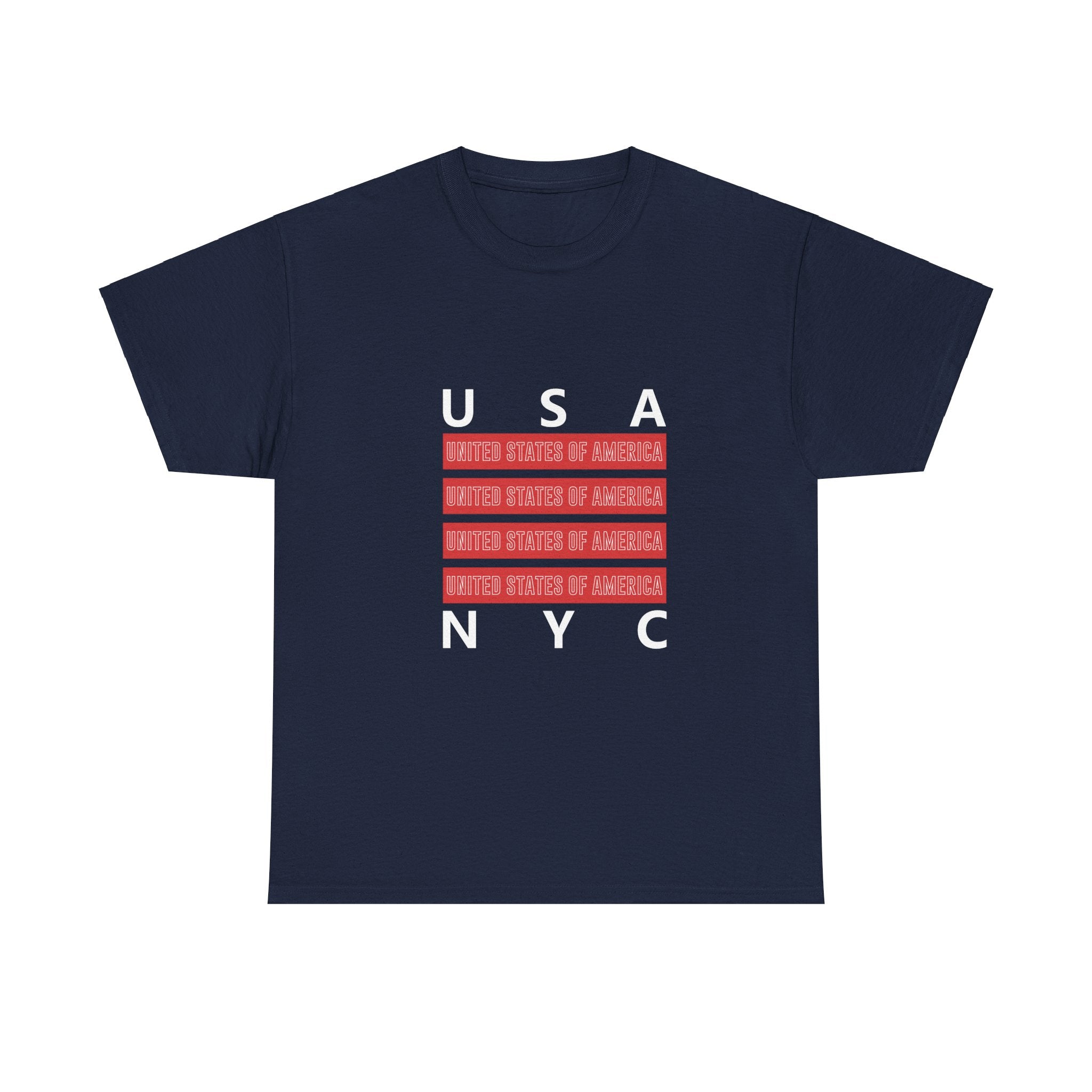 USA Patriotism T-Shirt - Minimalist Design