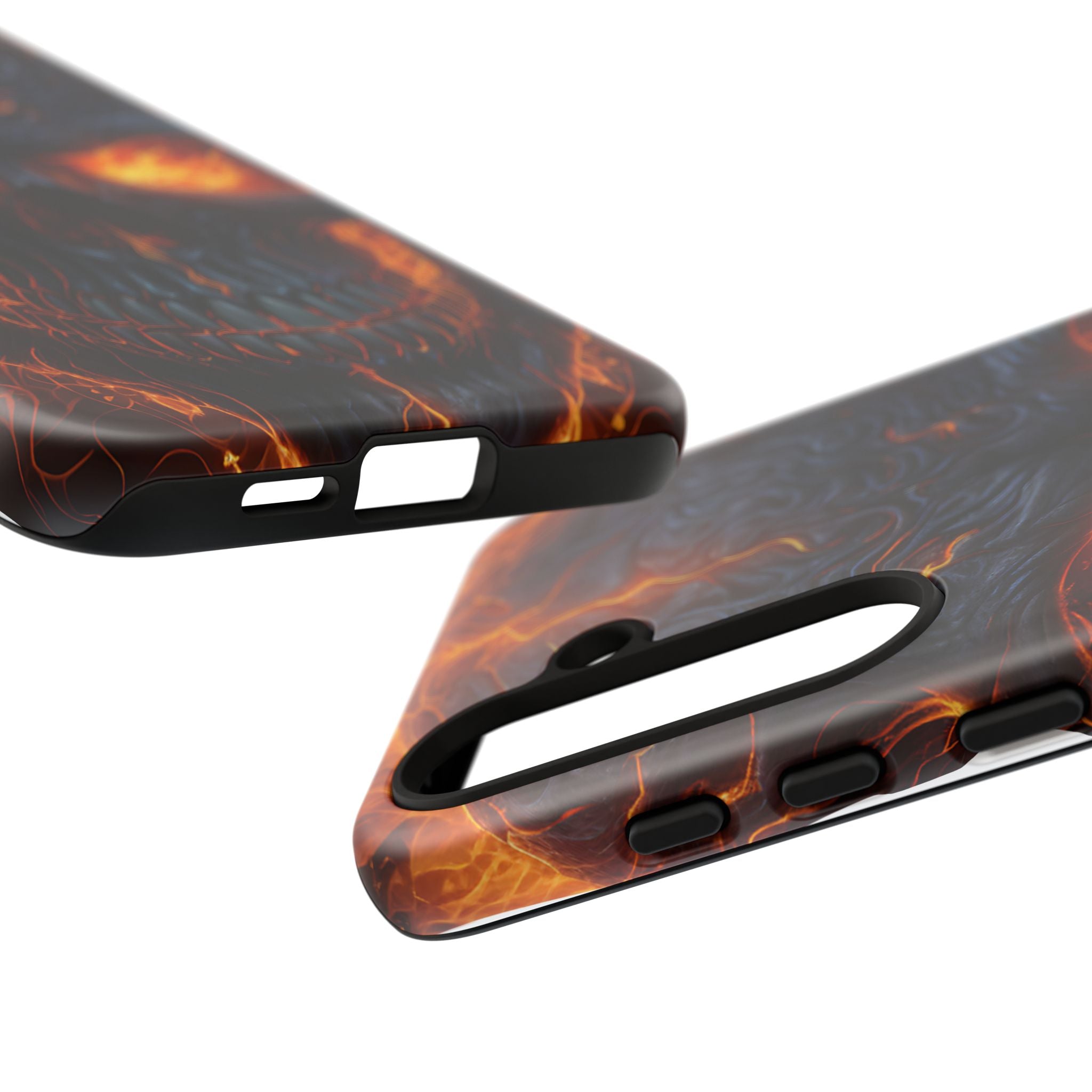 Fiery Skull Samsung Case