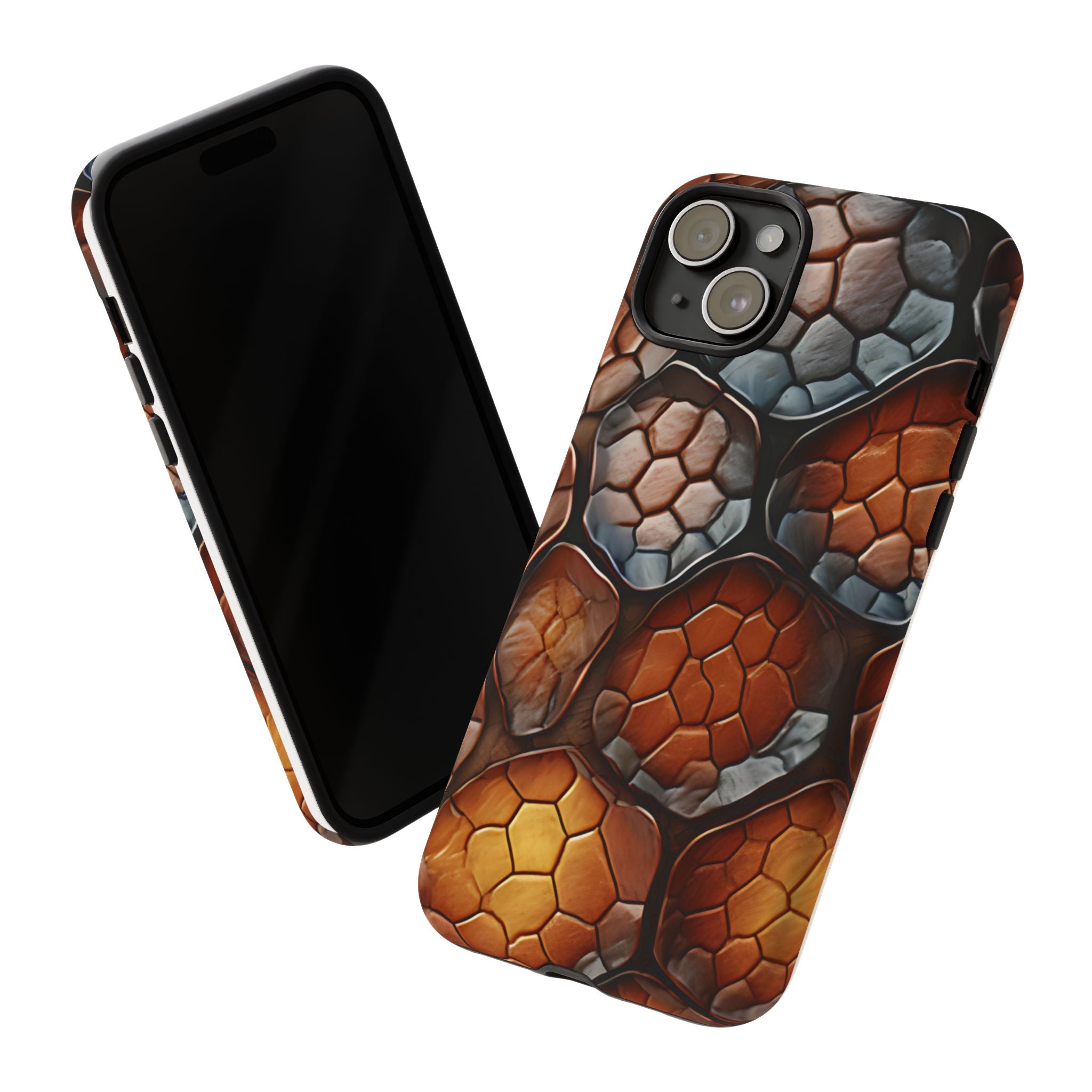 Reptilian Scales iPhone Case - 3D Texture