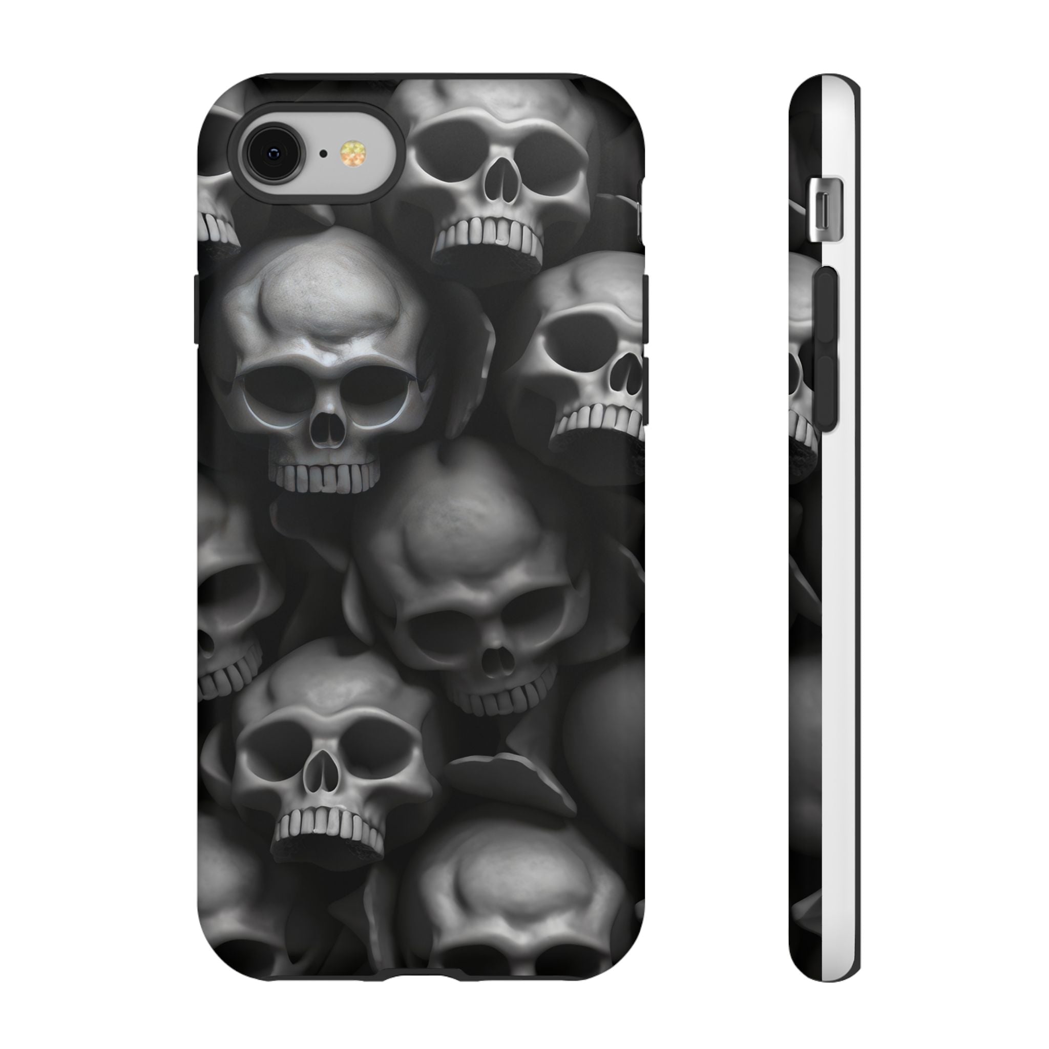 Memento Mori: Hexagon Stone iPhone Case