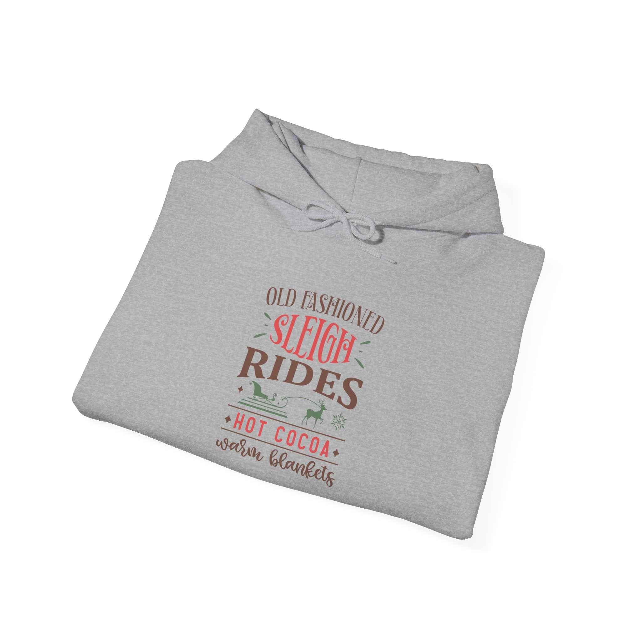 Old Fashioned Sleigh Rides Christmas Hoodie