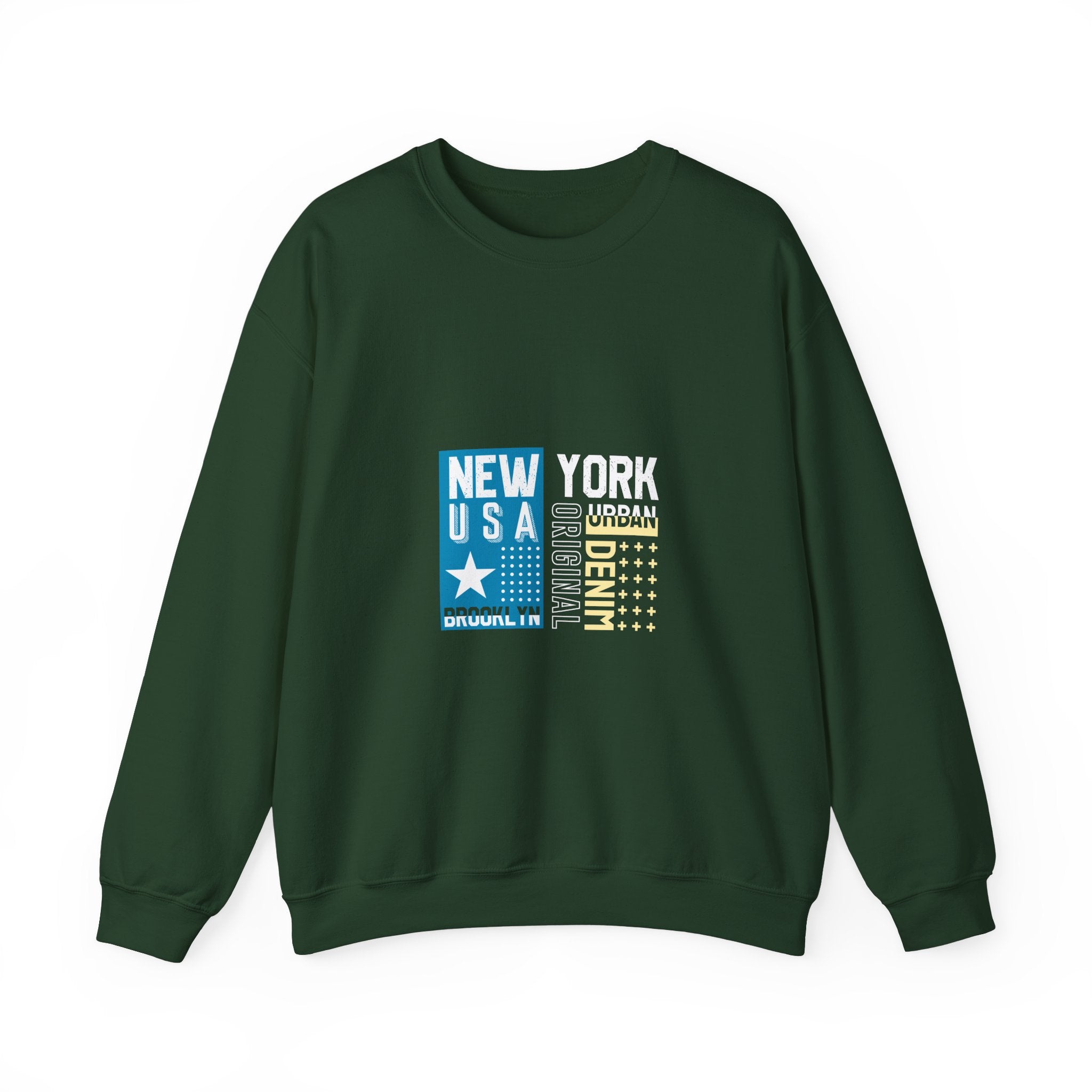 Brooklyn USA Denim Sweatshirt