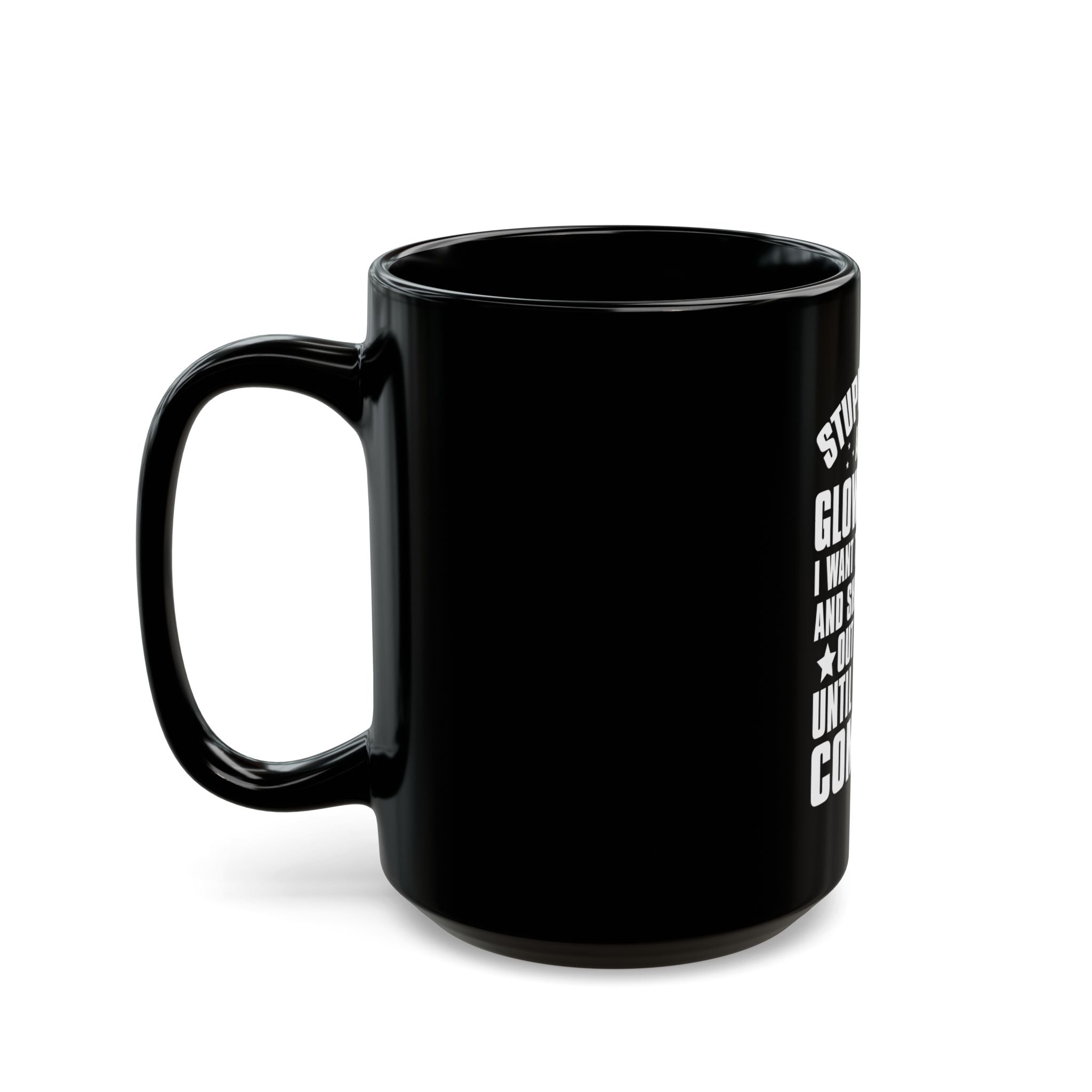 Stupid People Glow Stick Mug - Funny Gift