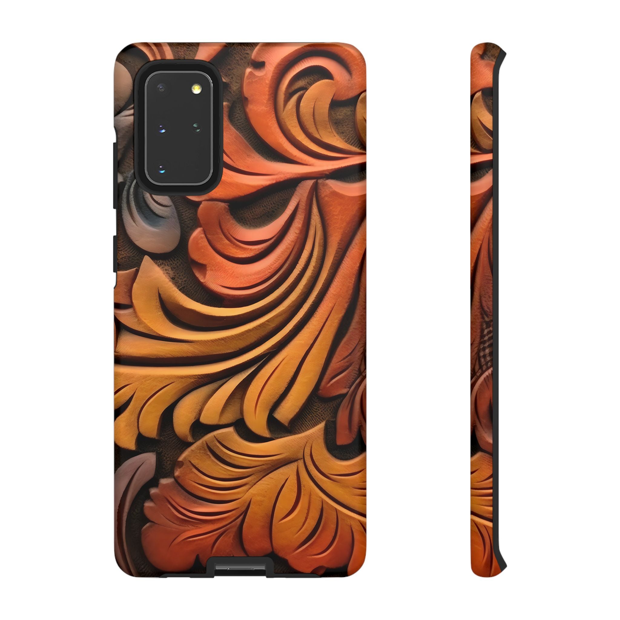 Art Nouveau Leather Samsung Case