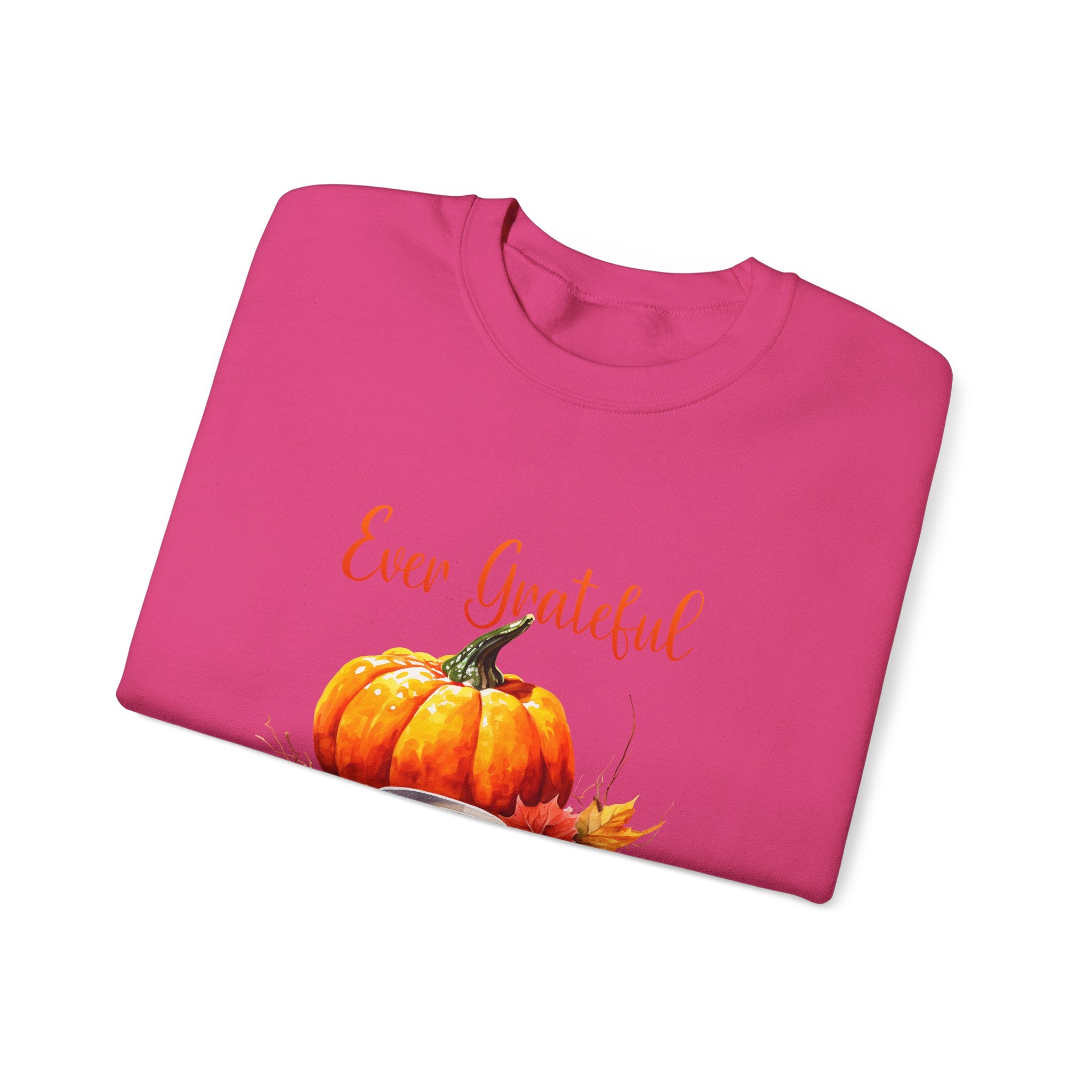 Ever Grateful Pumpkin Thanksgiving Sweatshirt