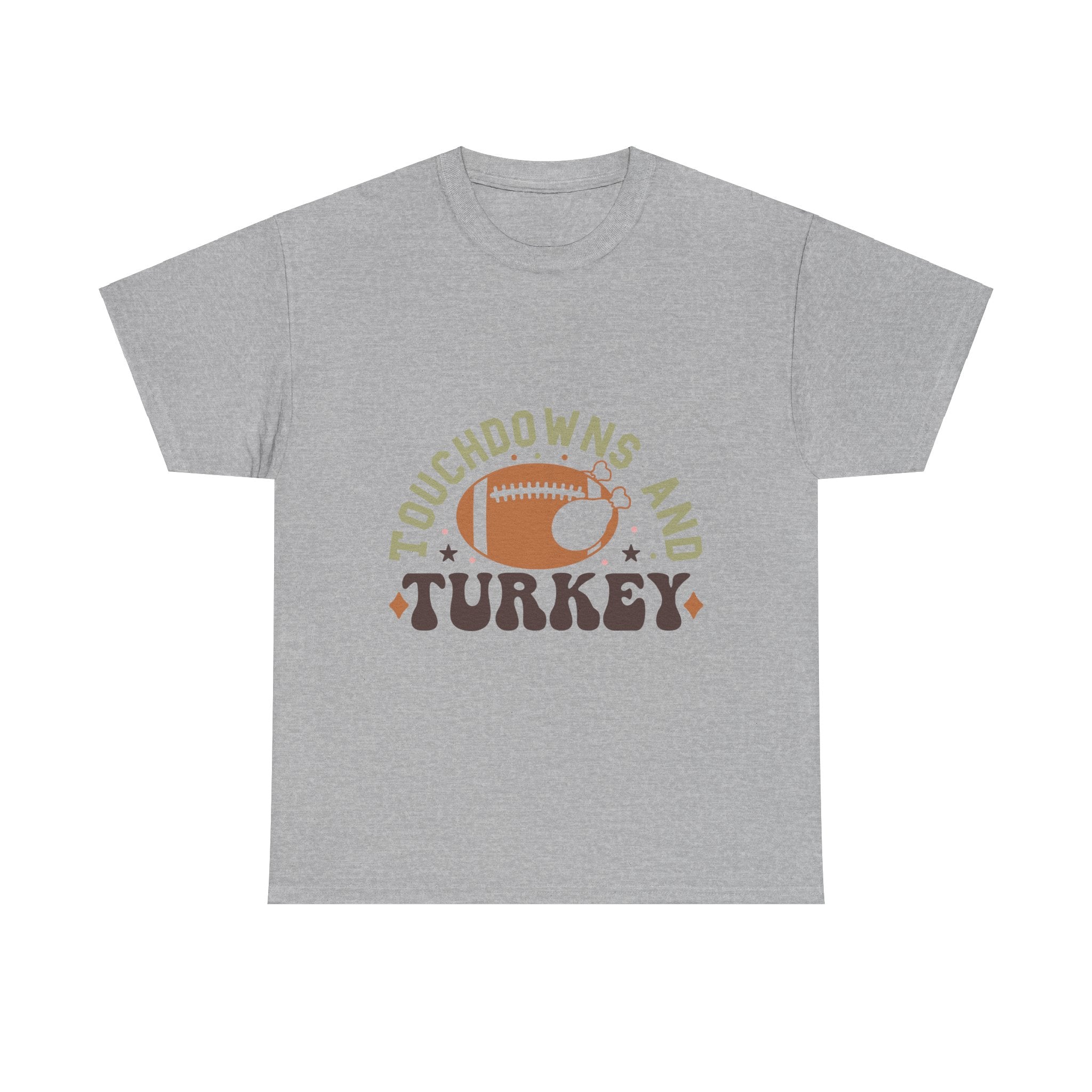 Touchdowns & Turkey Thanksgiving Tee