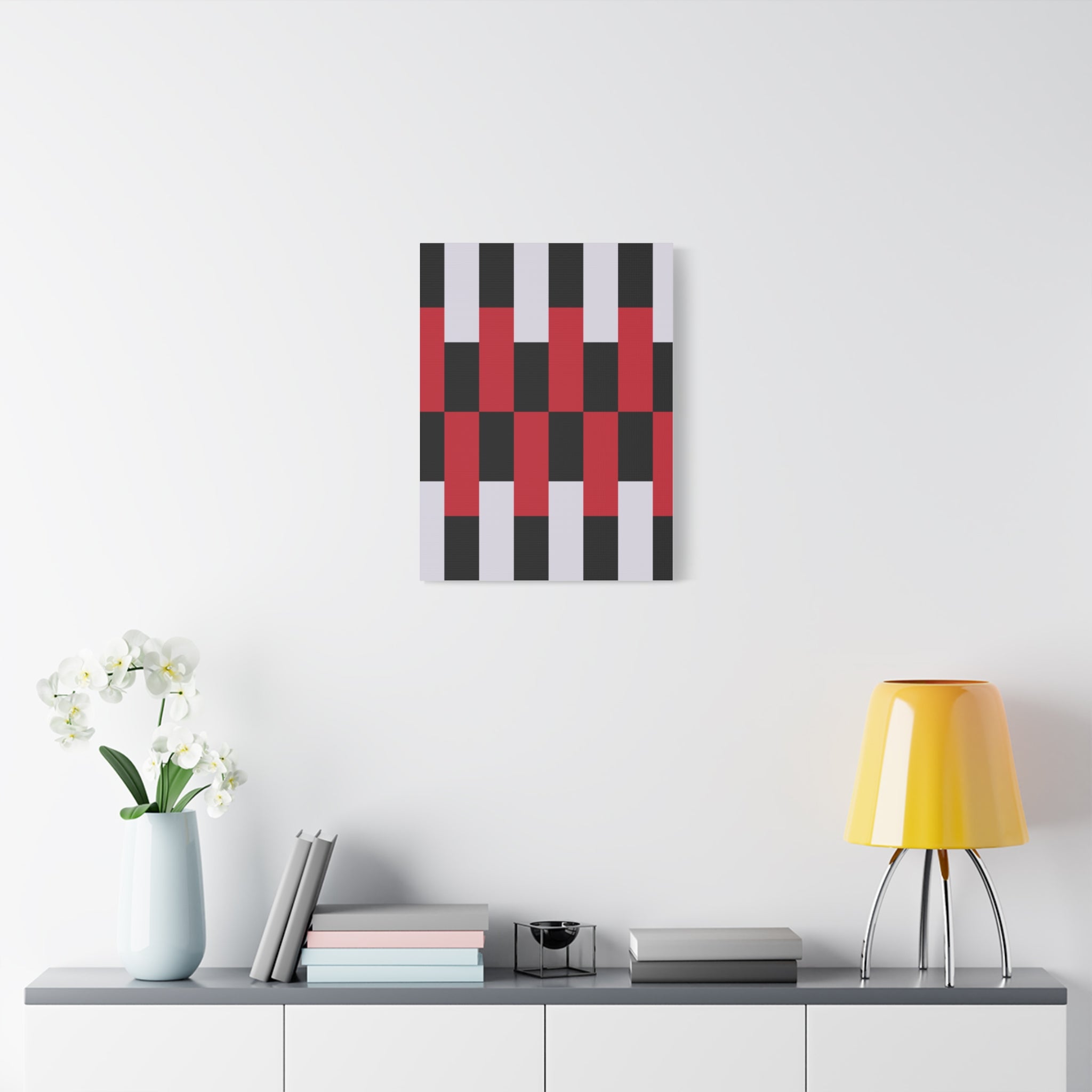 Abstract Geometric Canvas Art Print