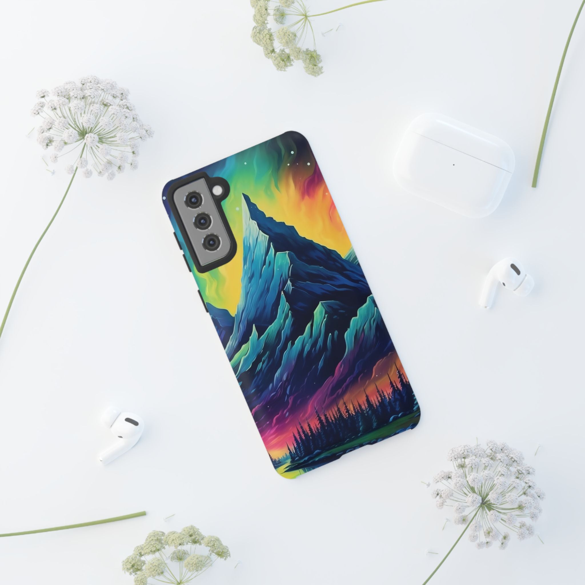 Aurora Mountain Samsung Case