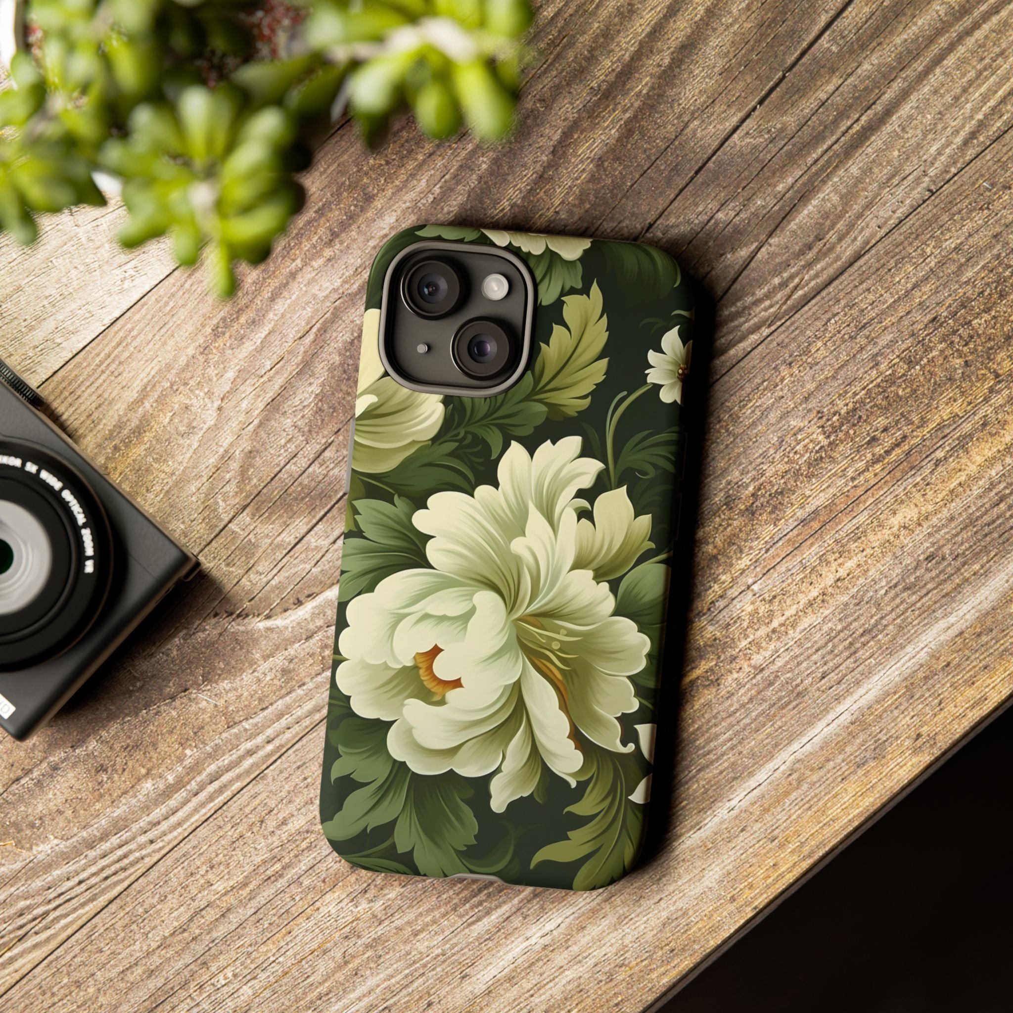 Opulent Floral Hexagon iPhone Case