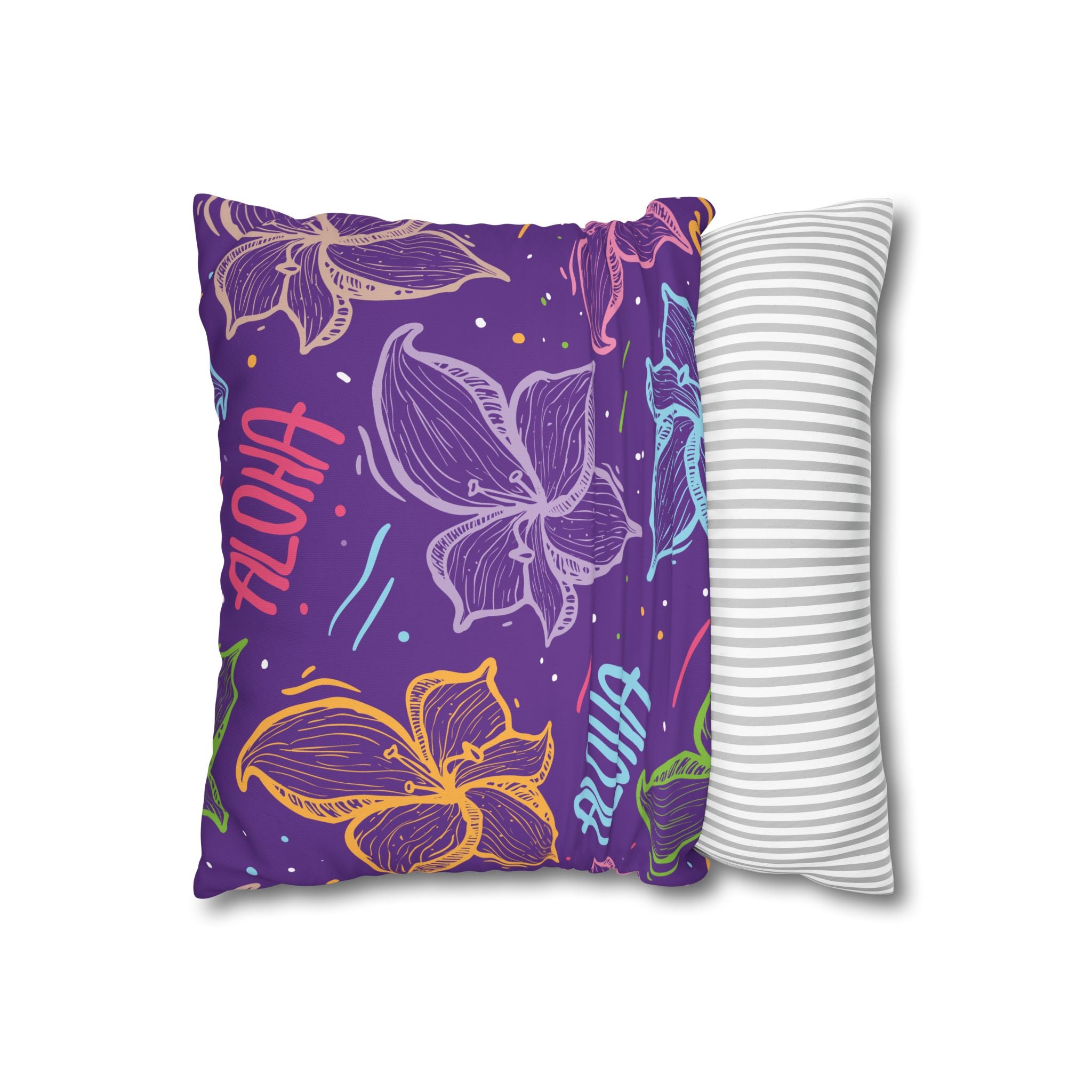 Aloha Lily Pillowcase - Tropical Floral