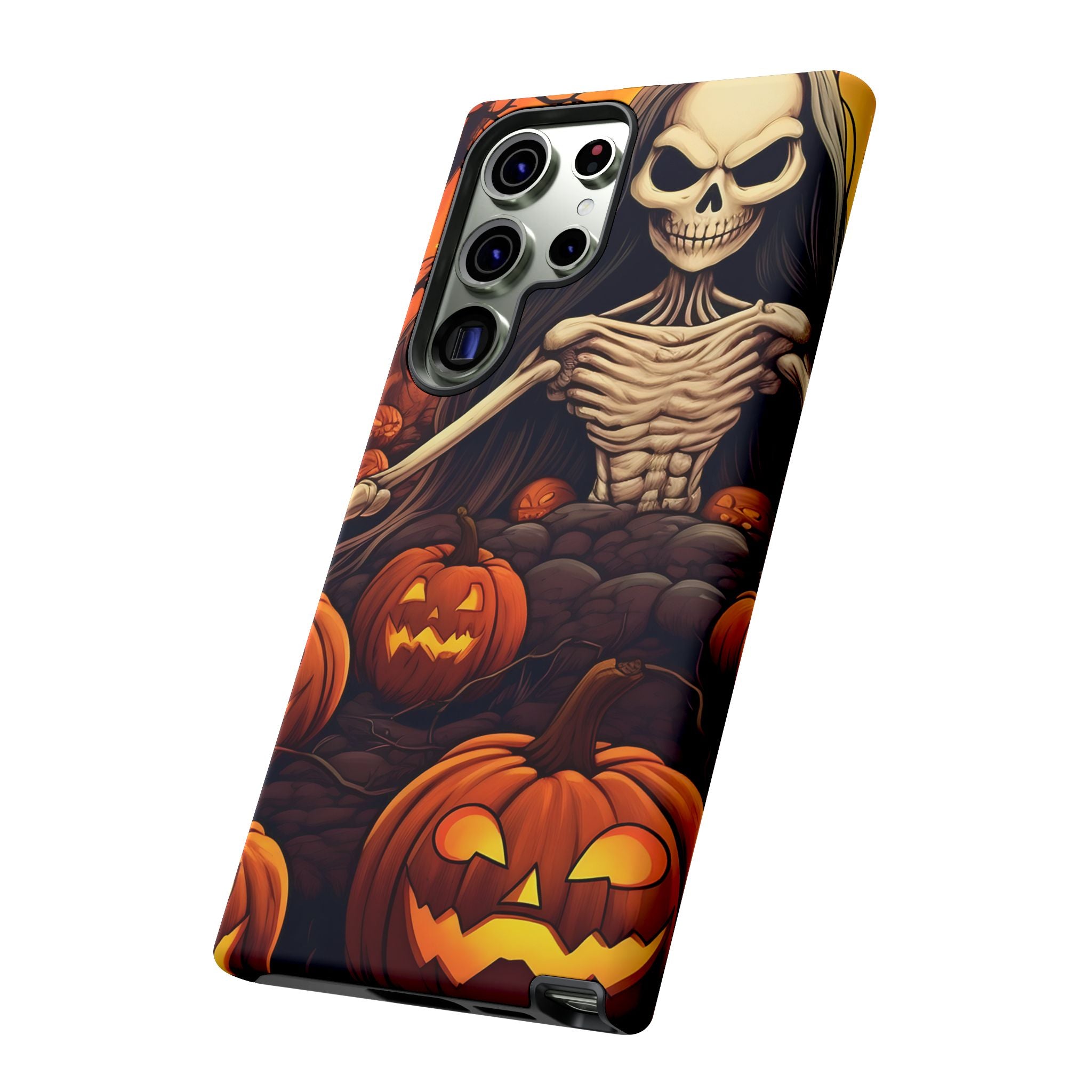 Spooky Skeleton Halloween Samsung Case