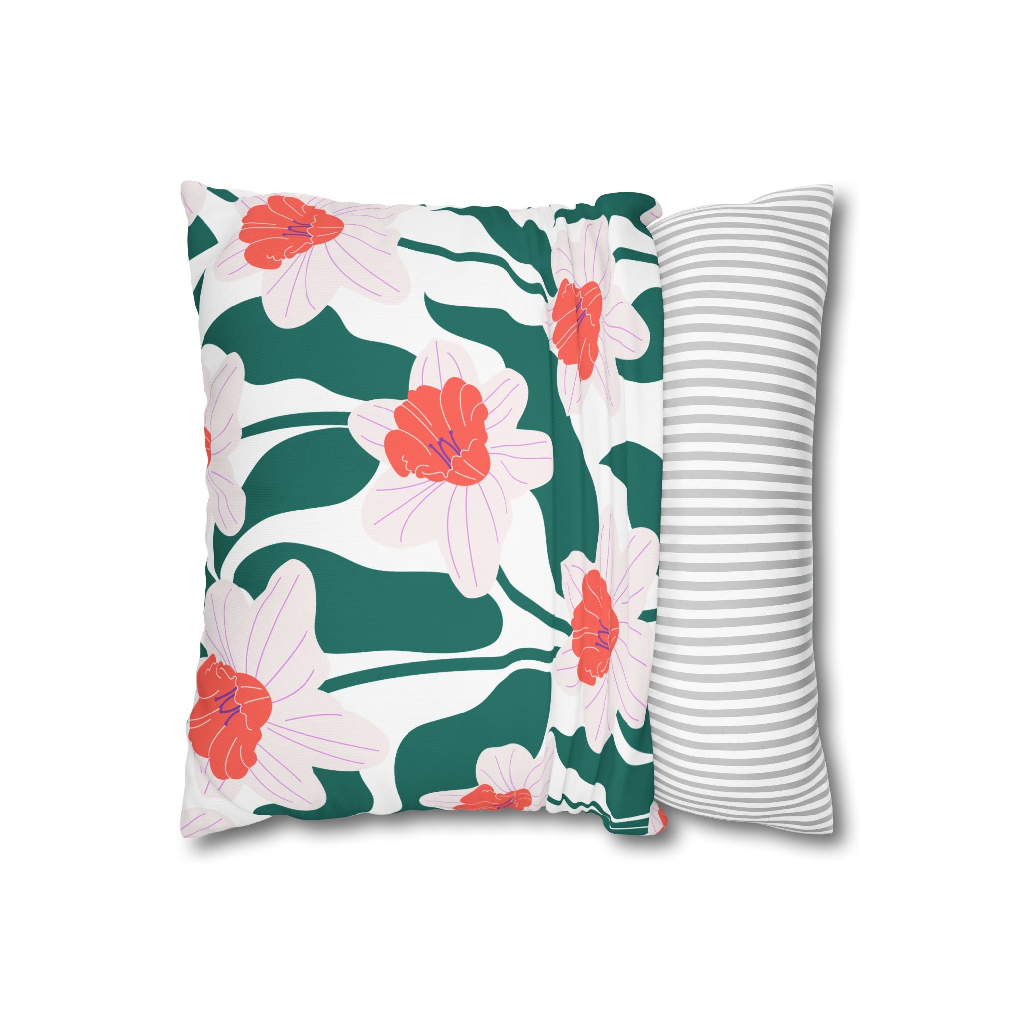 Daffodil Pillowcase - Modern Floral Design