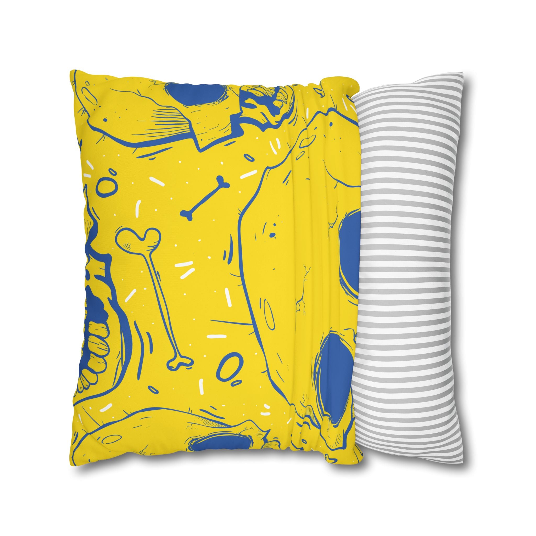 Skull & Bones Pop Art Pillowcase