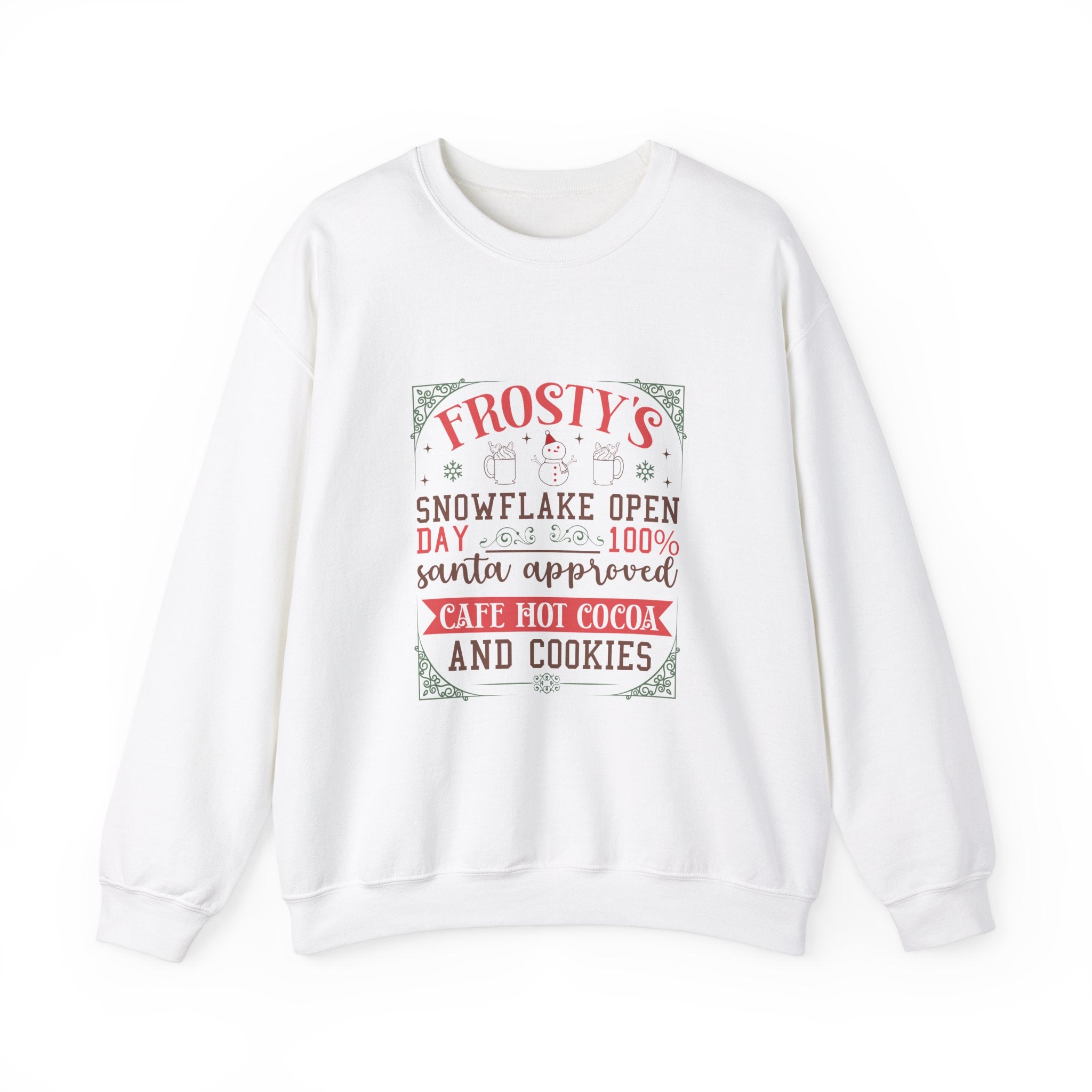 Frosty's Snowflake Open Day Sweatshirt