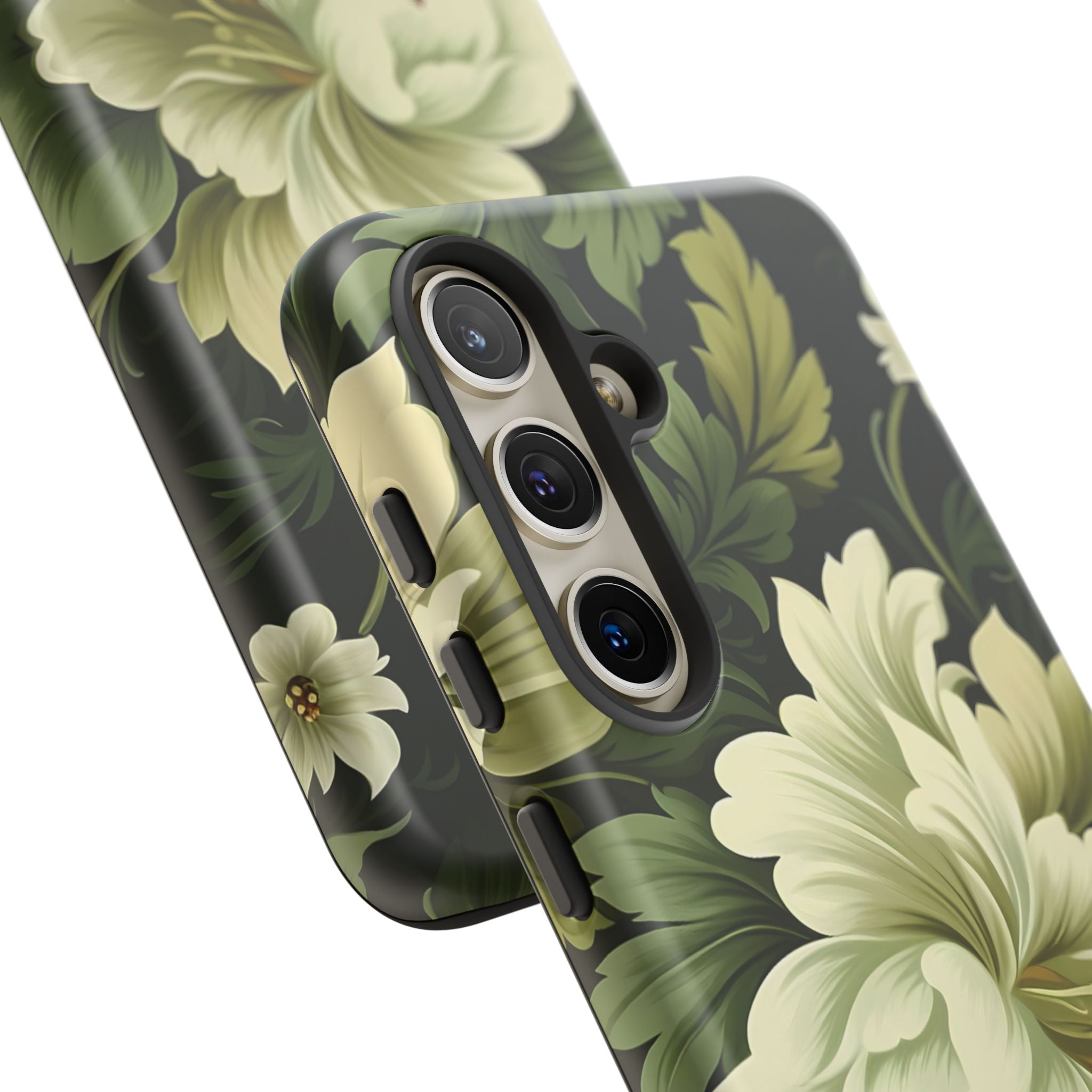 Opulent Floral Samsung Case - Dark Green