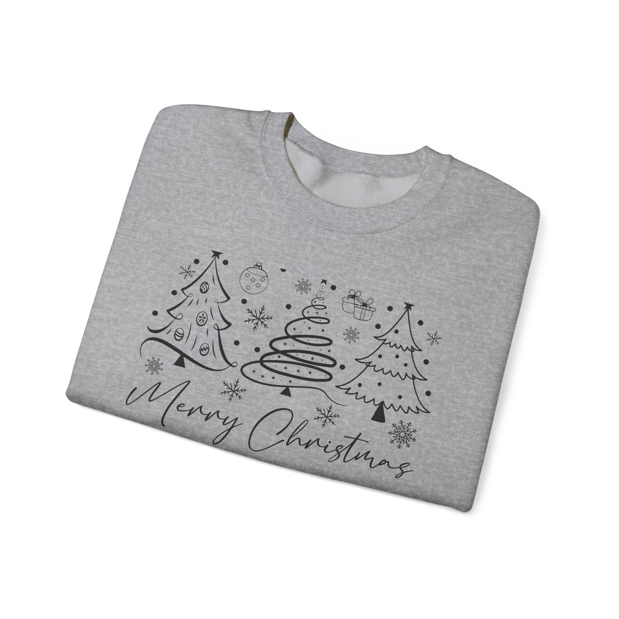 Minimalist Christmas Tree Sweatshirt