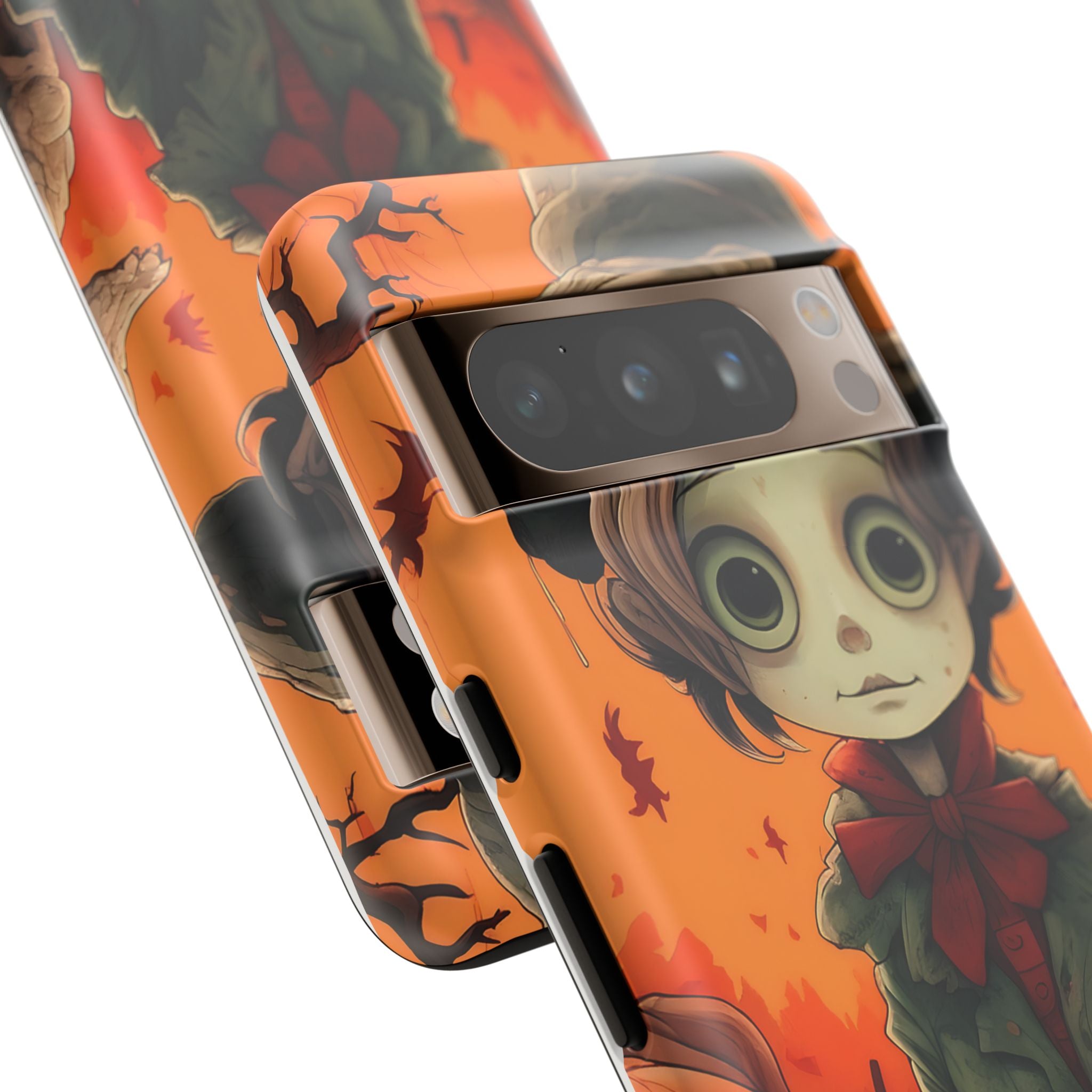 Spooky Autumn Child Google Pixel Case (All Models)