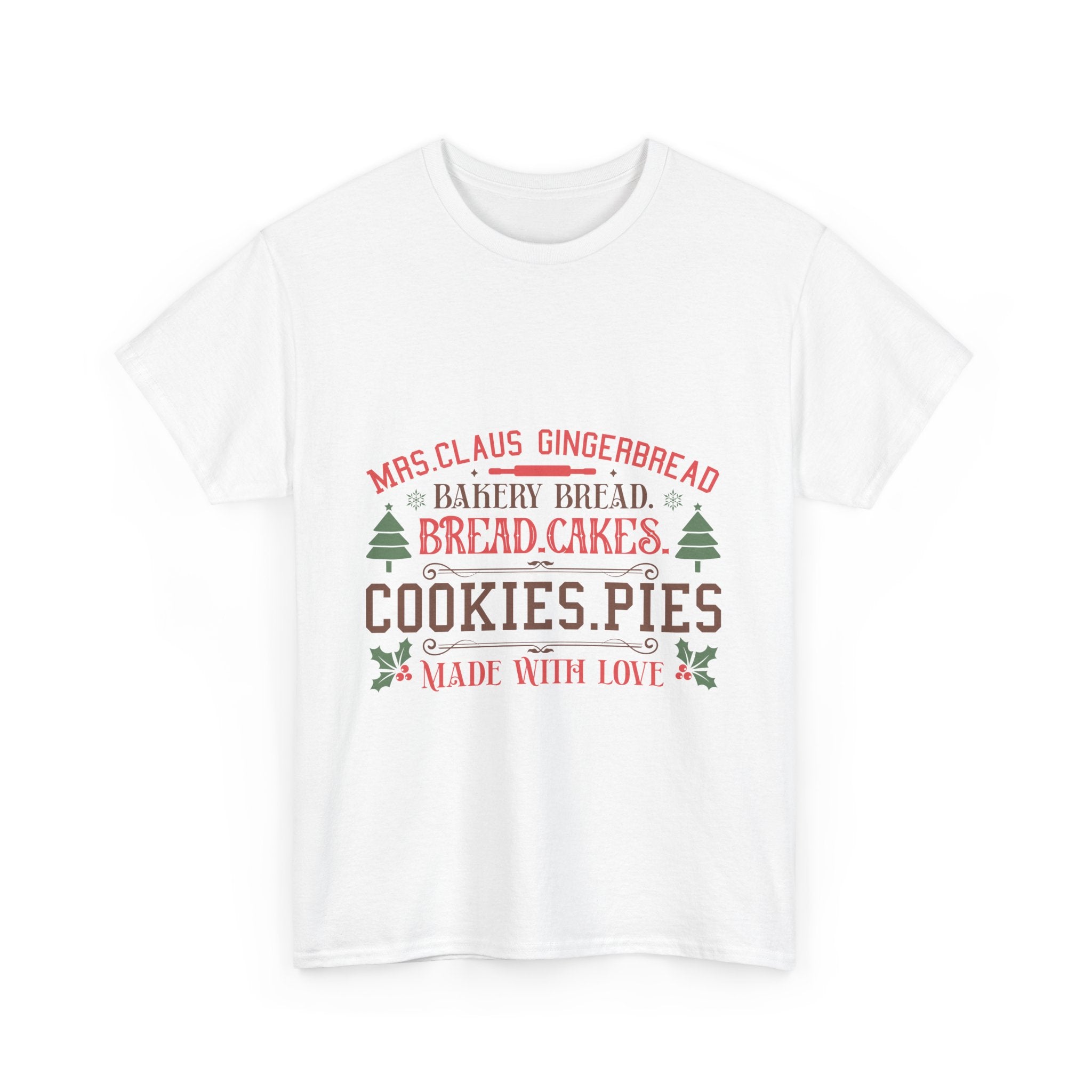 Mrs. Claus Gingerbread Bakery T-Shirt