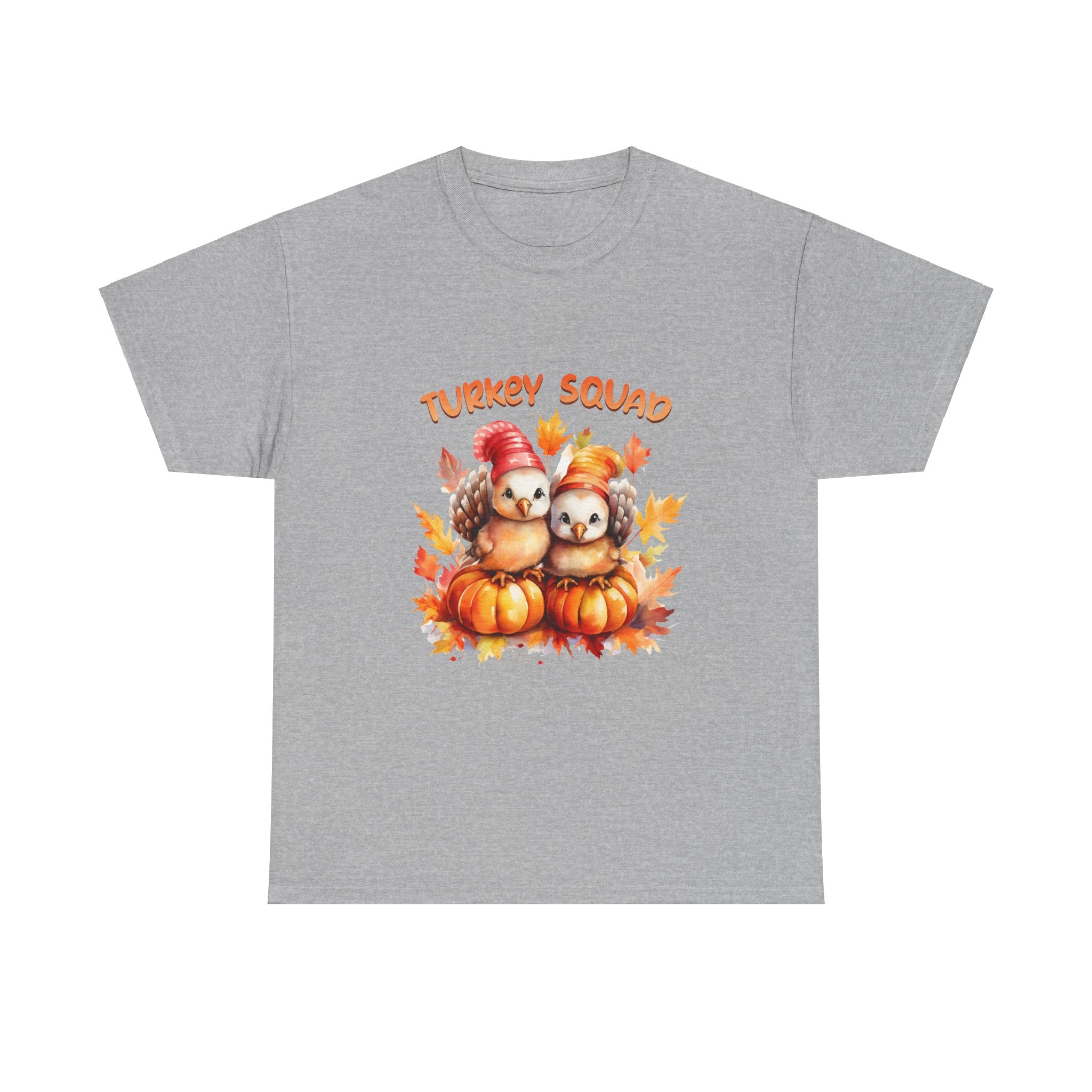 Turkey Squad: Cute Chicks Thanksgiving Tee