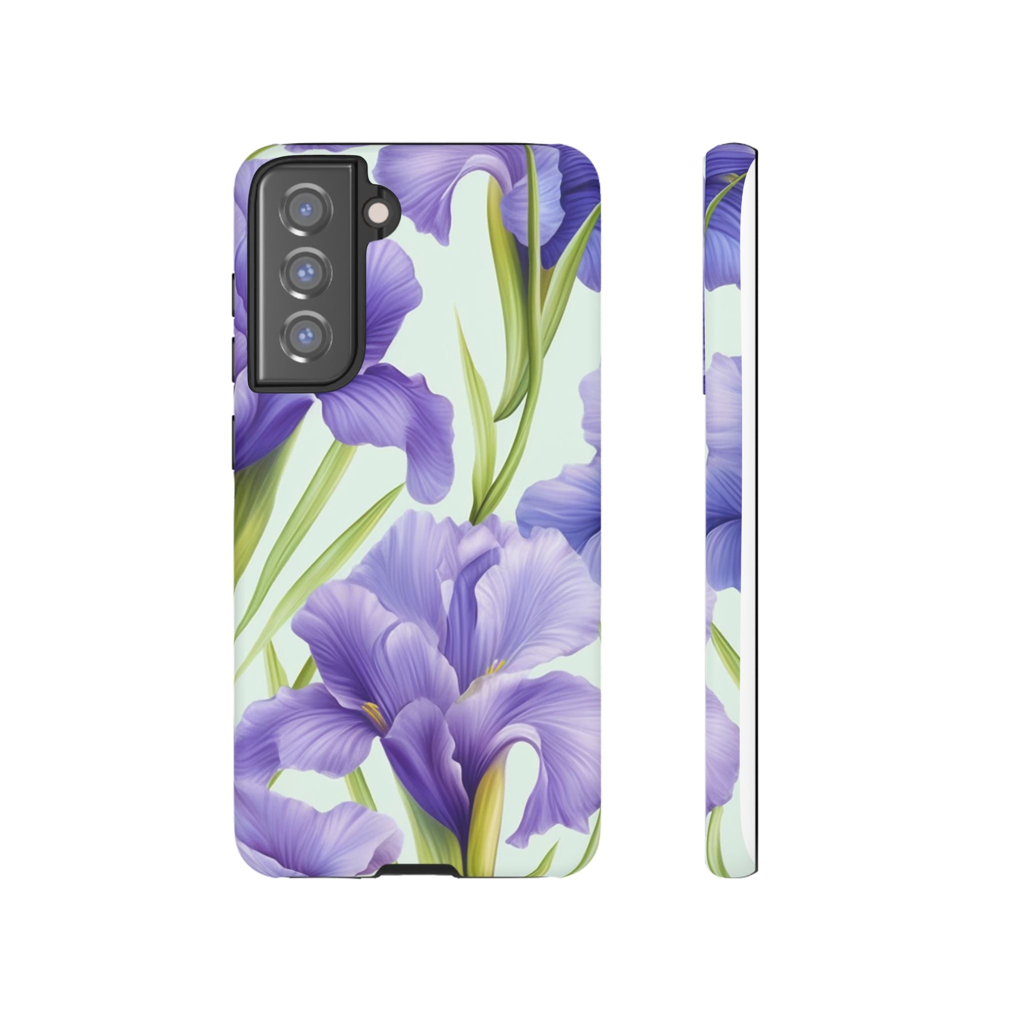 Elegant Purple Iris Samsung Phone Case