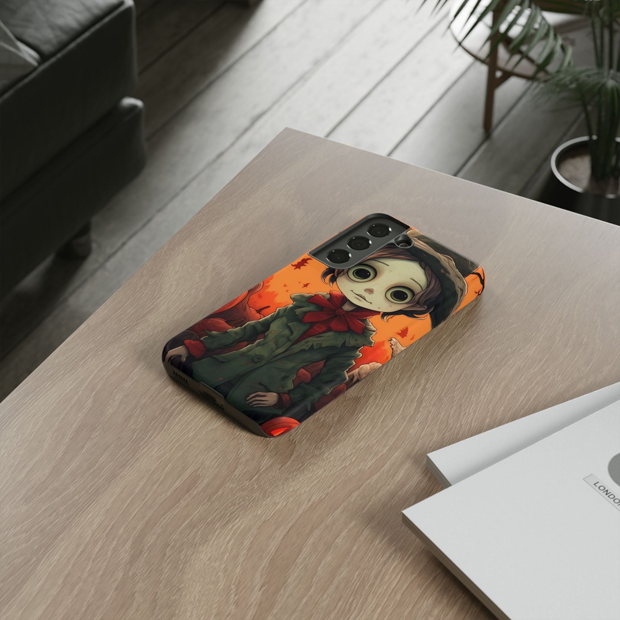 Spooky Autumn Child Samsung Case