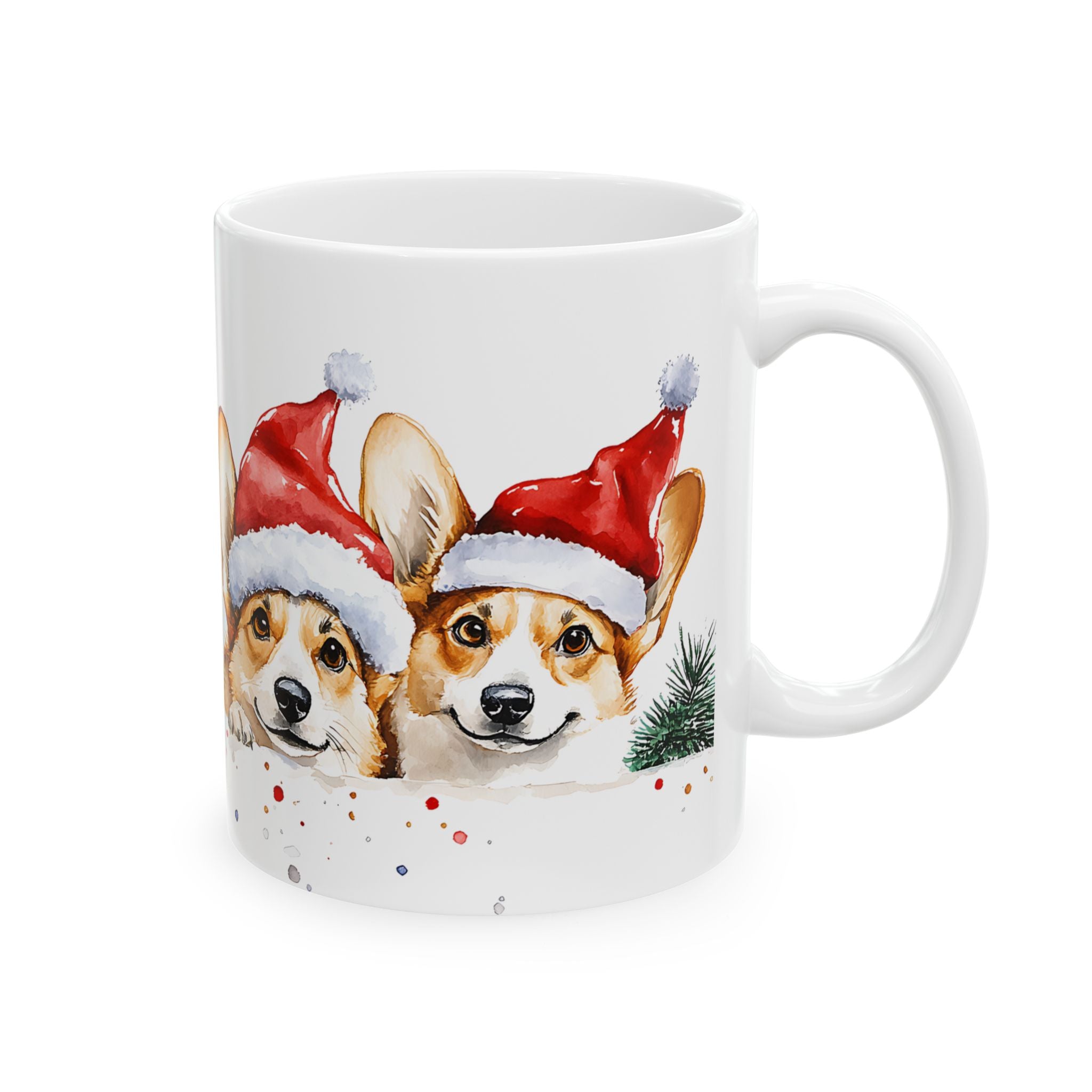 Corgi Christmas Mug: Santa Paws!