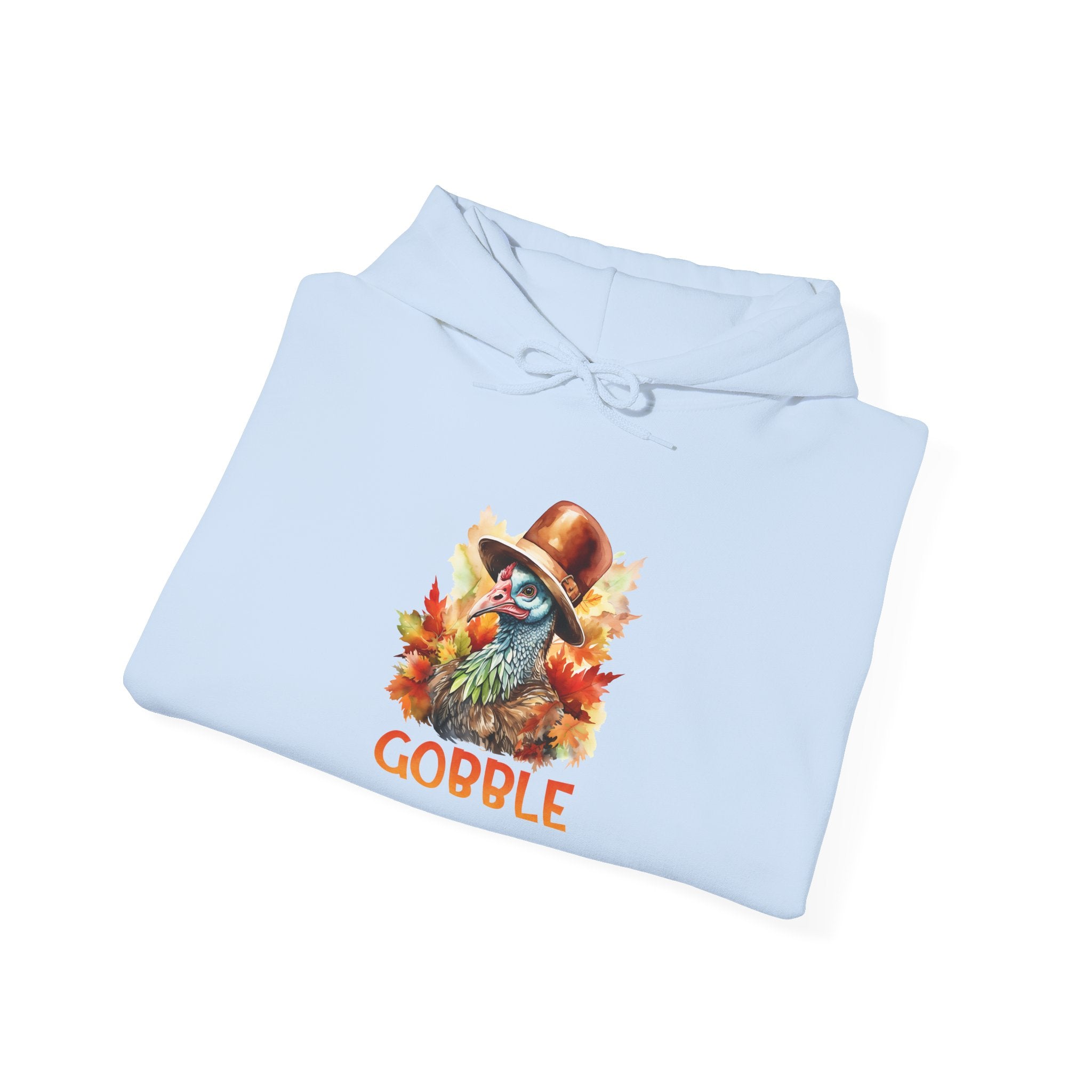 Gobble 'Til You Wobble Turkey Hoodie