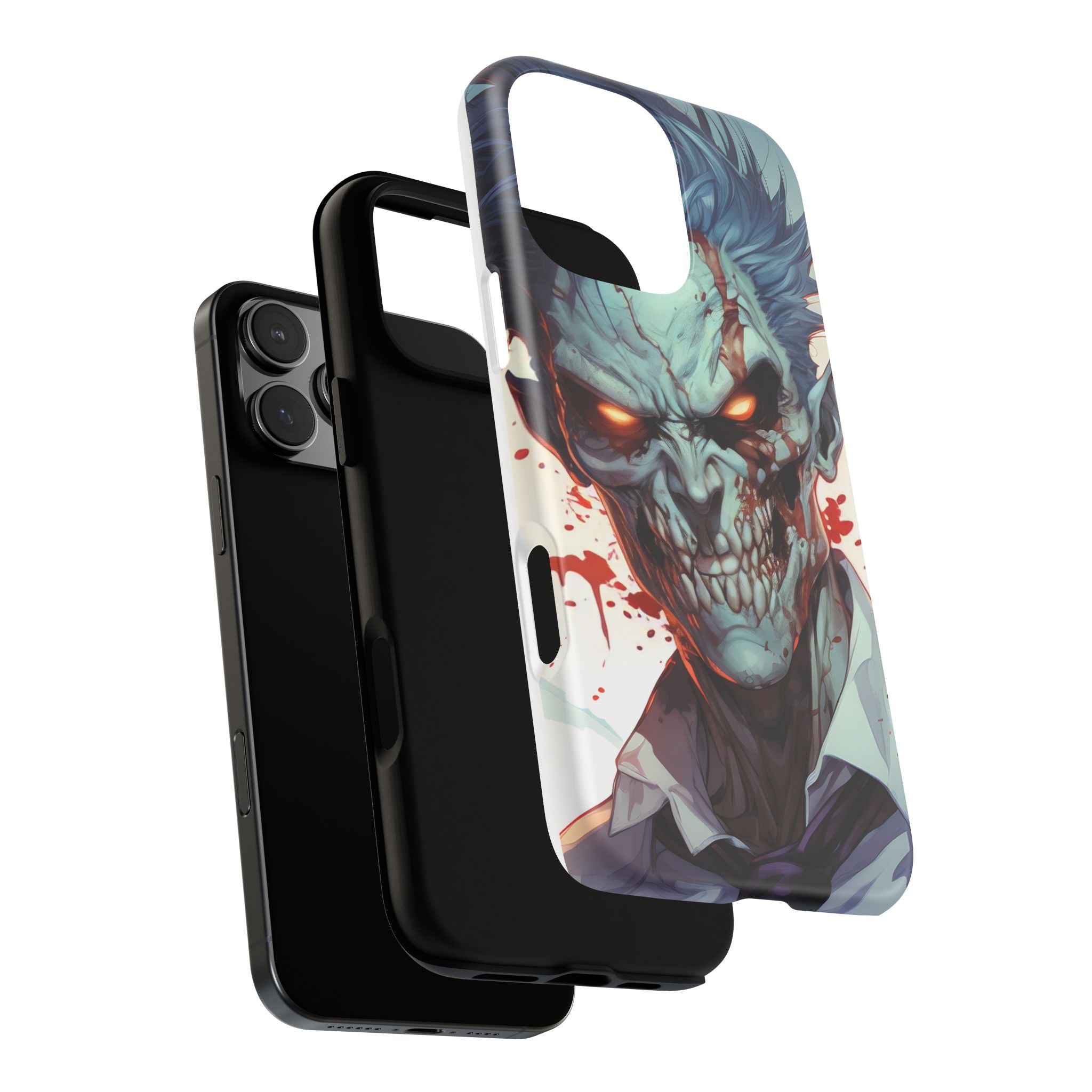 Zombie Elegance Hexagon iPhone Case