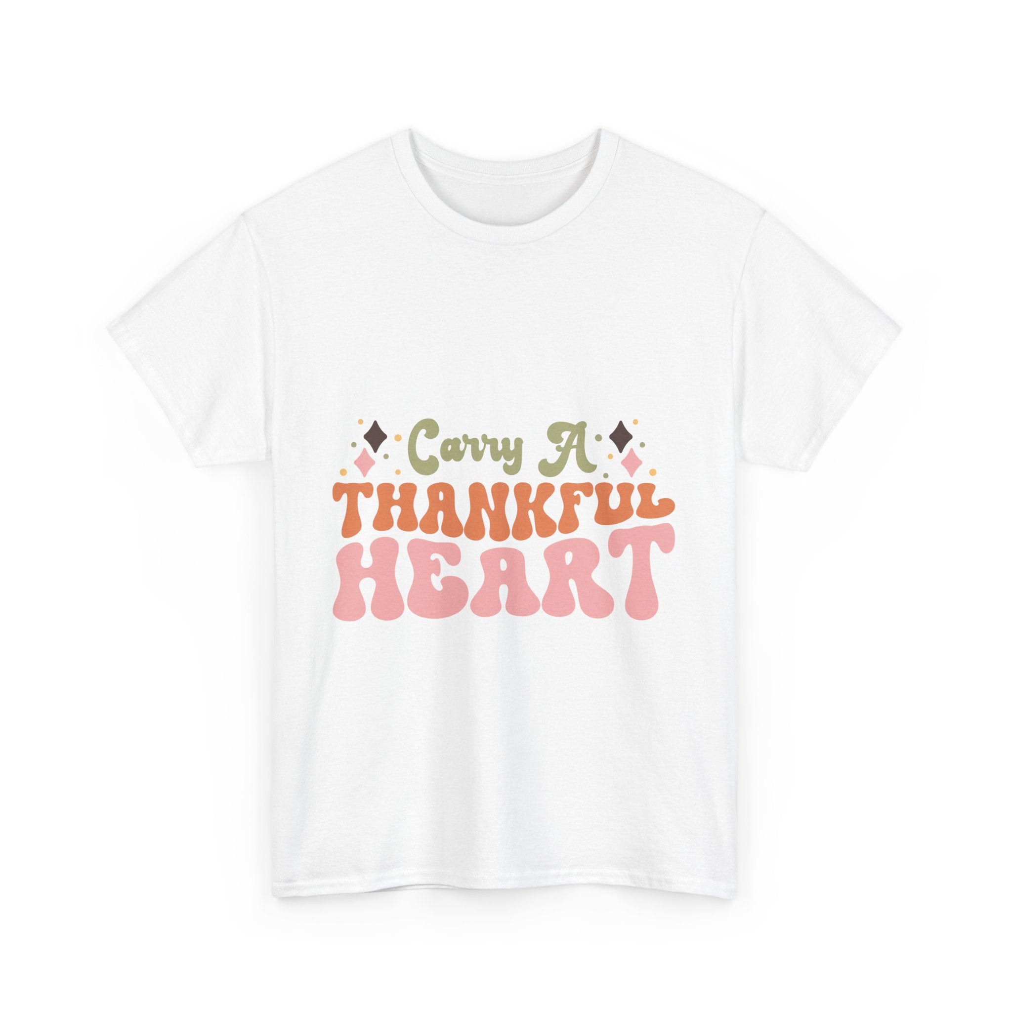 Carry A Thankful Heart Thanksgiving Tee